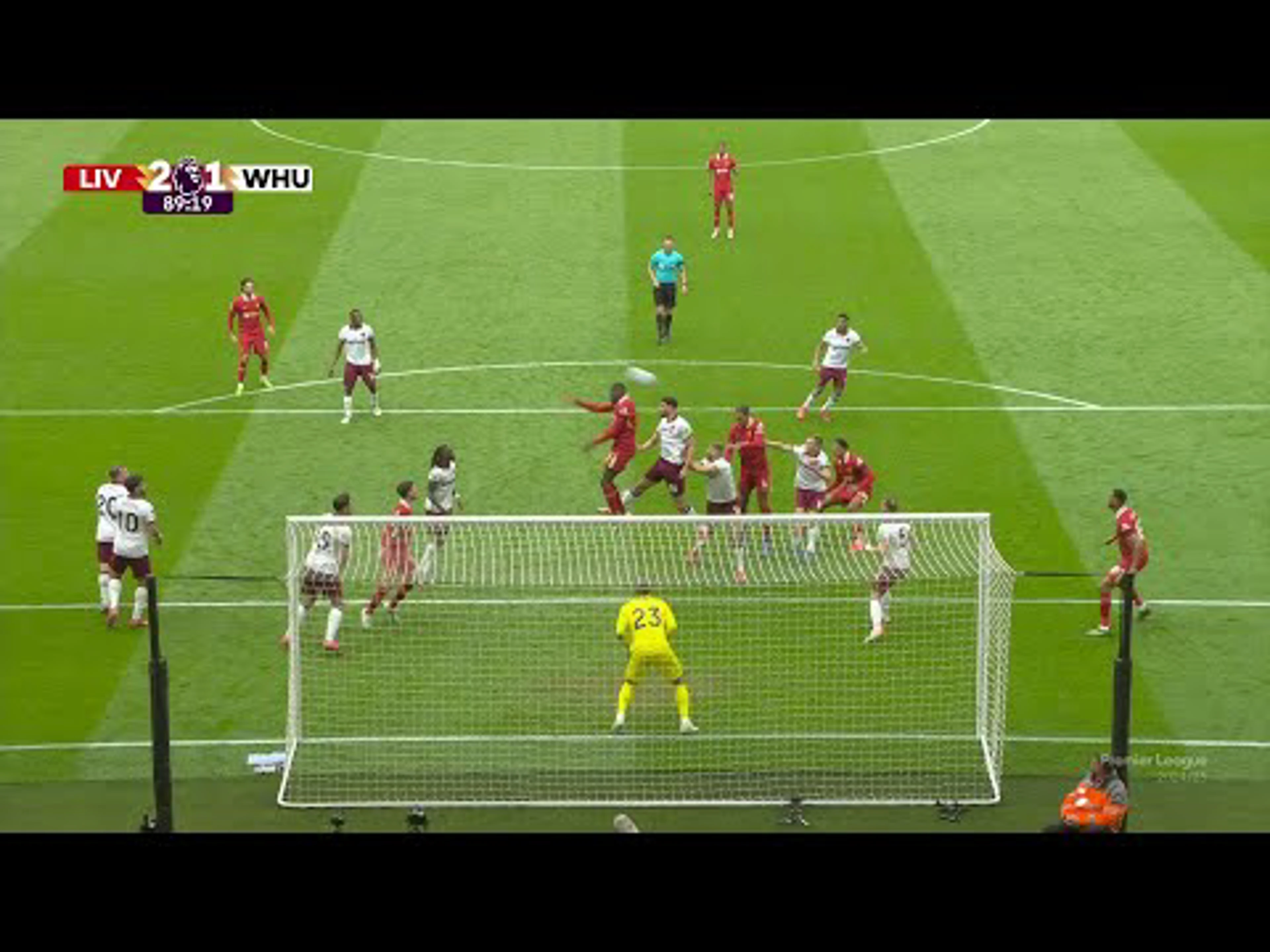 Virgil van Dijk | 89ᵗʰ Minute Goal v West Ham