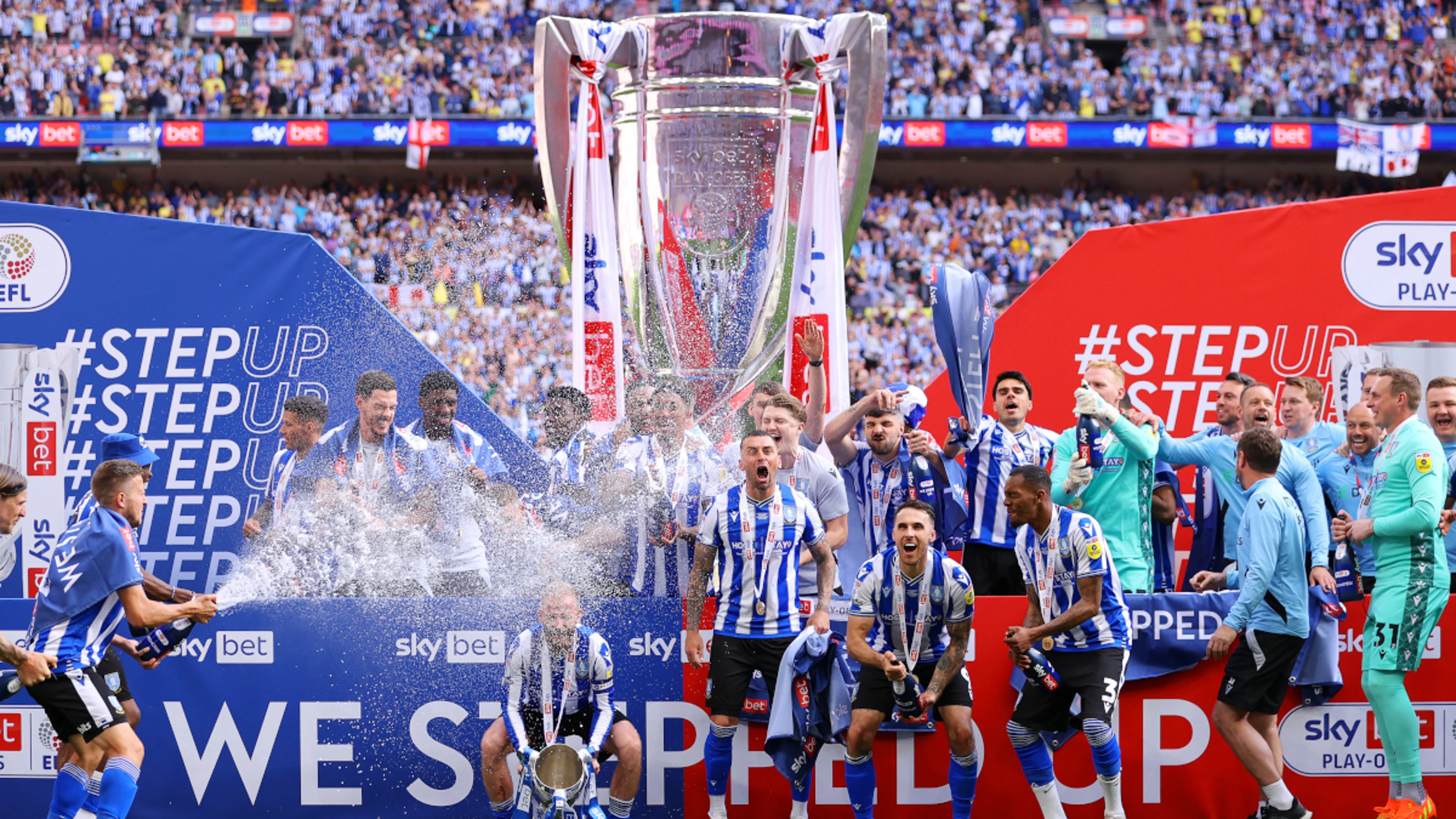Sheffield Wednesday promoted to Championship with 123rd-minute Windass winner
