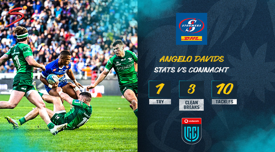 DHL Stormers Hero of the Week - Angelo Davids