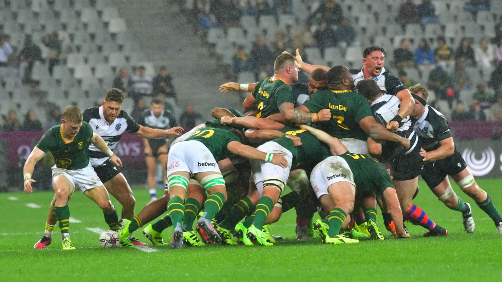 Drenched Boks score 50 to open season in style