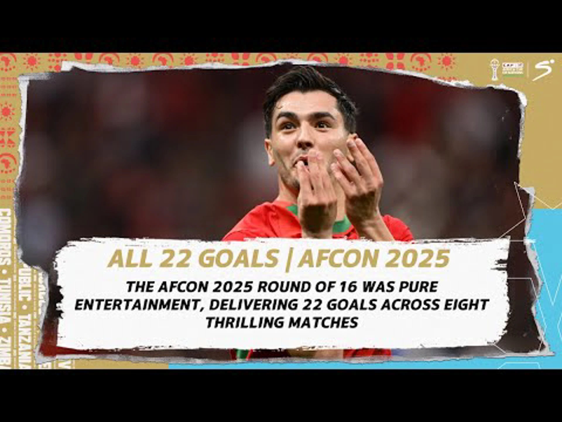 All 22 Goals from the Round of 16 | AFCON 2025