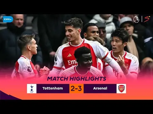 Tottenham Hotspur v Arsenal | Match in 3 Minutes | Premier League