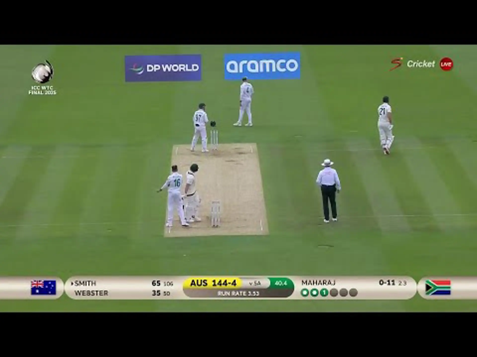 South Africa v Australia | 1st Test | 1st innings | Steven Smith 66