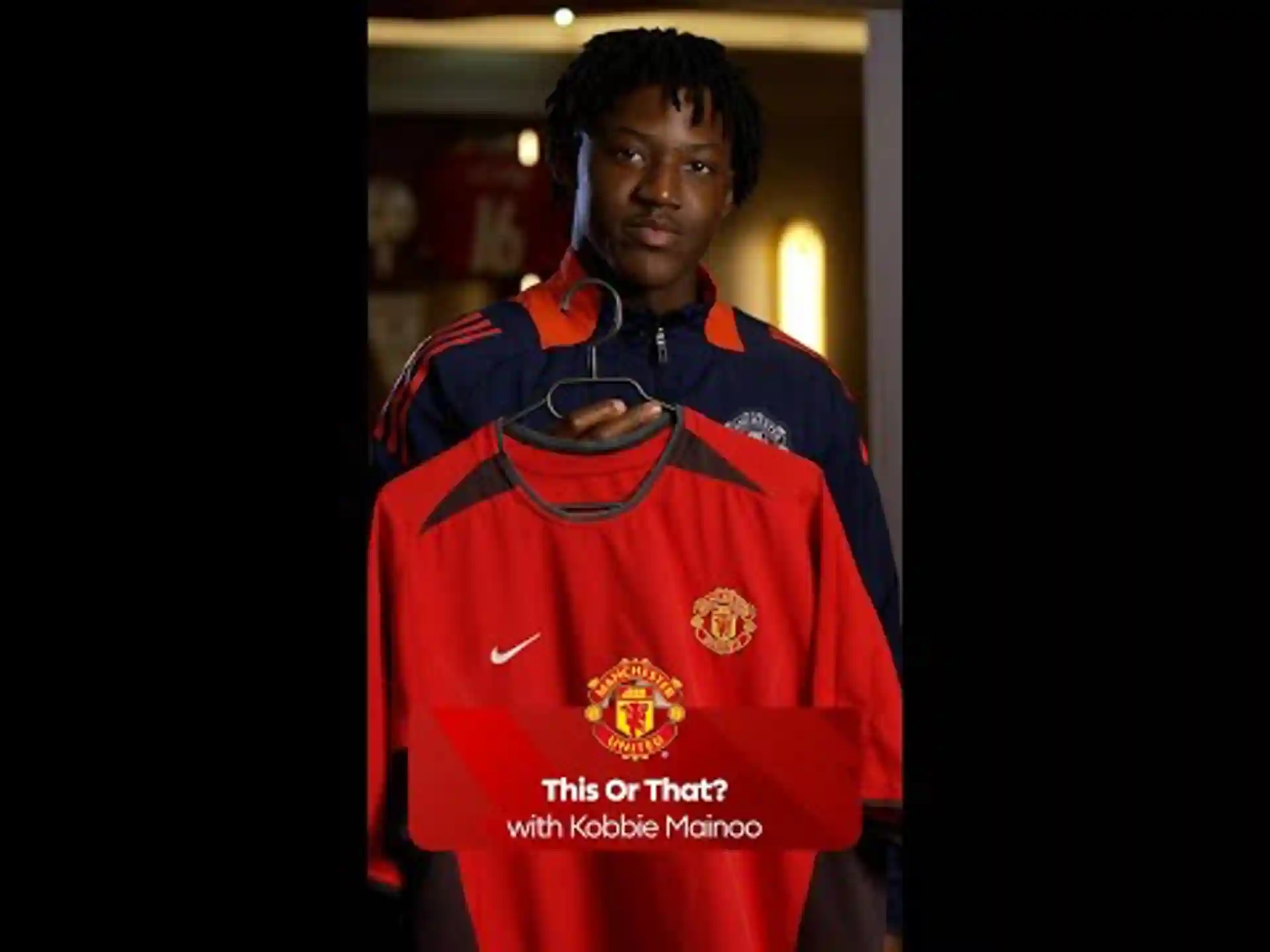 This Or That | Kobbie Mainoo picks his favourite classic Man United shirts!