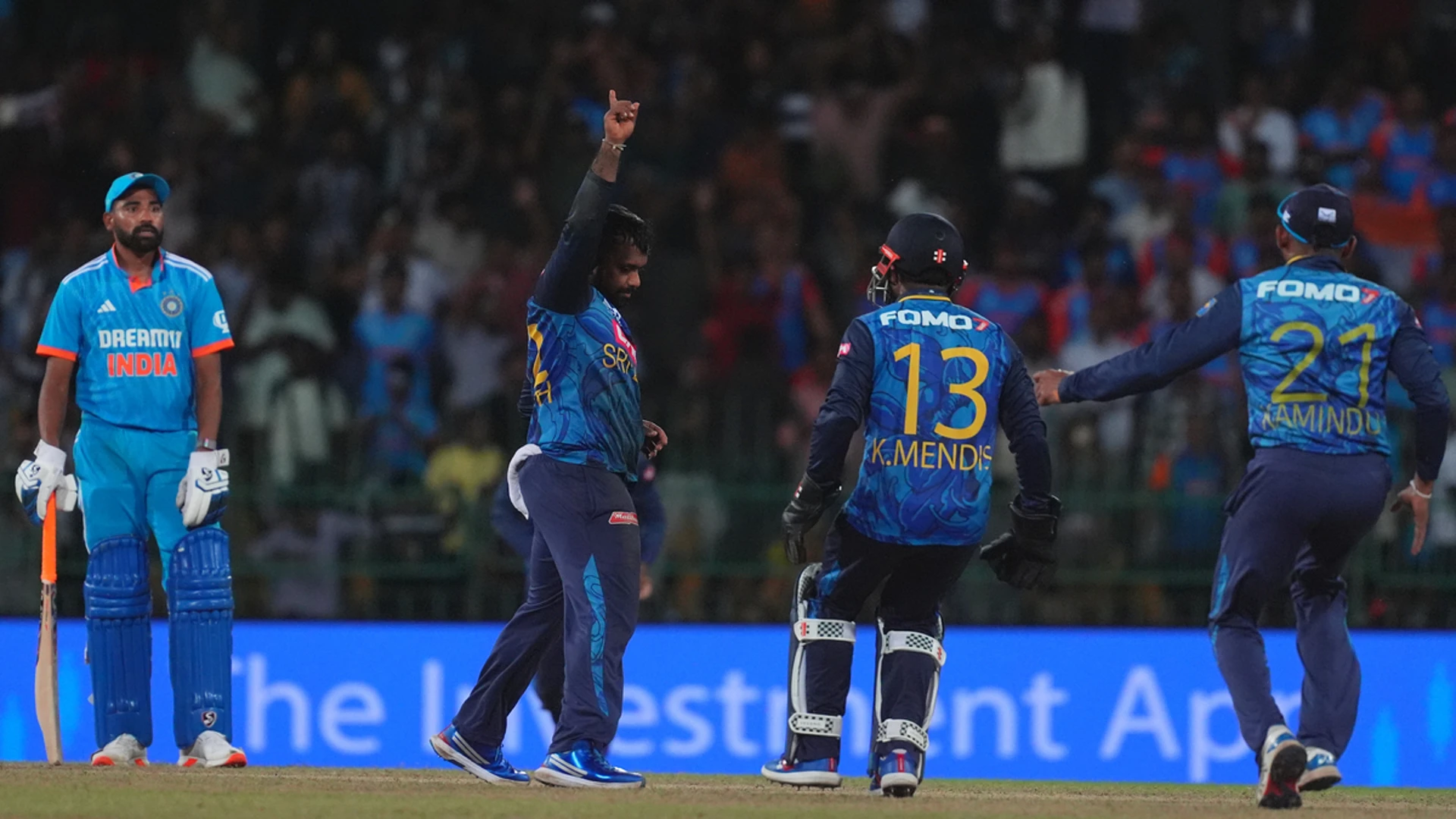 Sri Lanka skipper Asalanka strikes late as first ODI against India ends in tie