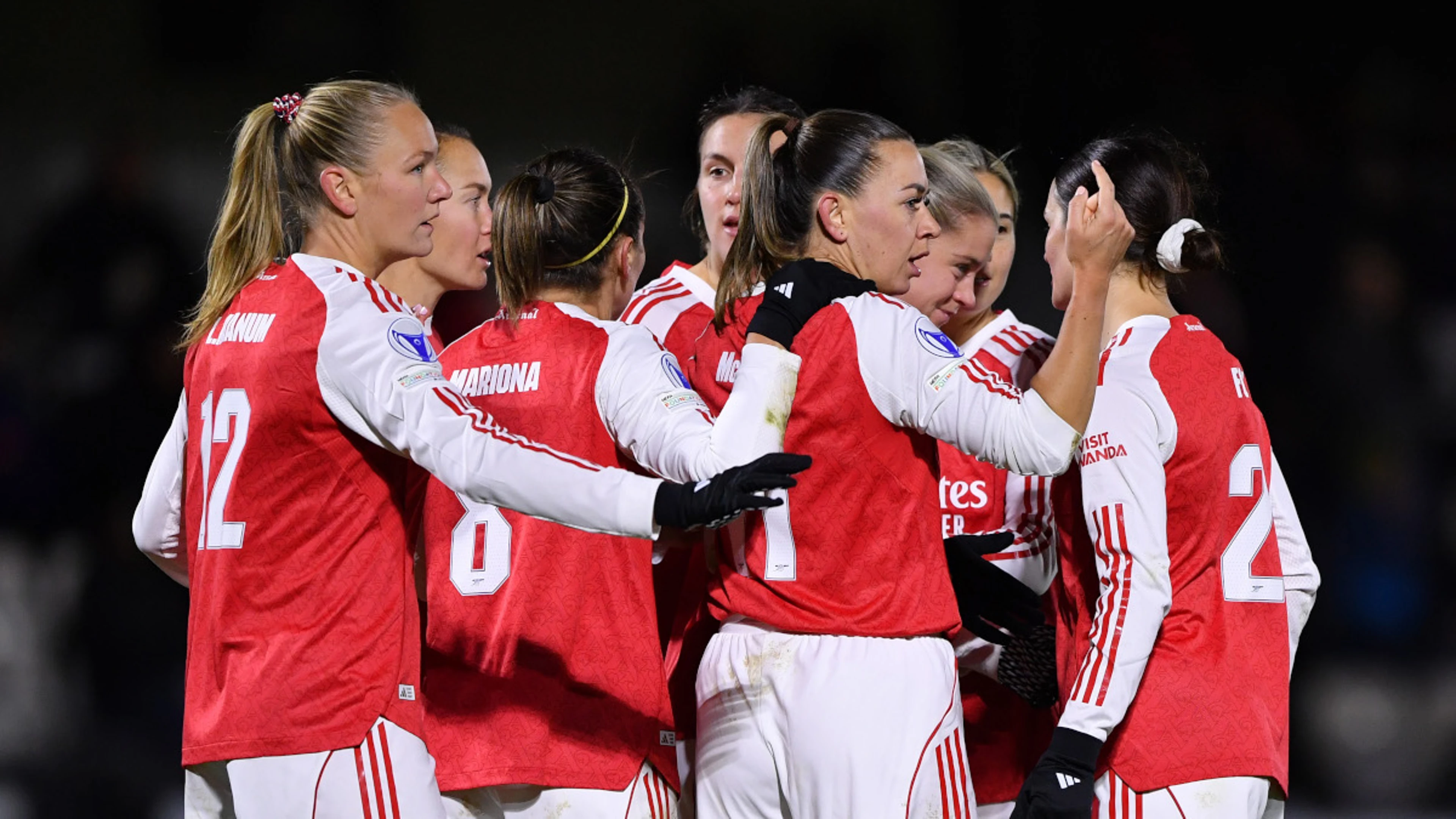 Arsenal beat Real Madrid as Man Utd lose in Women's Champions League