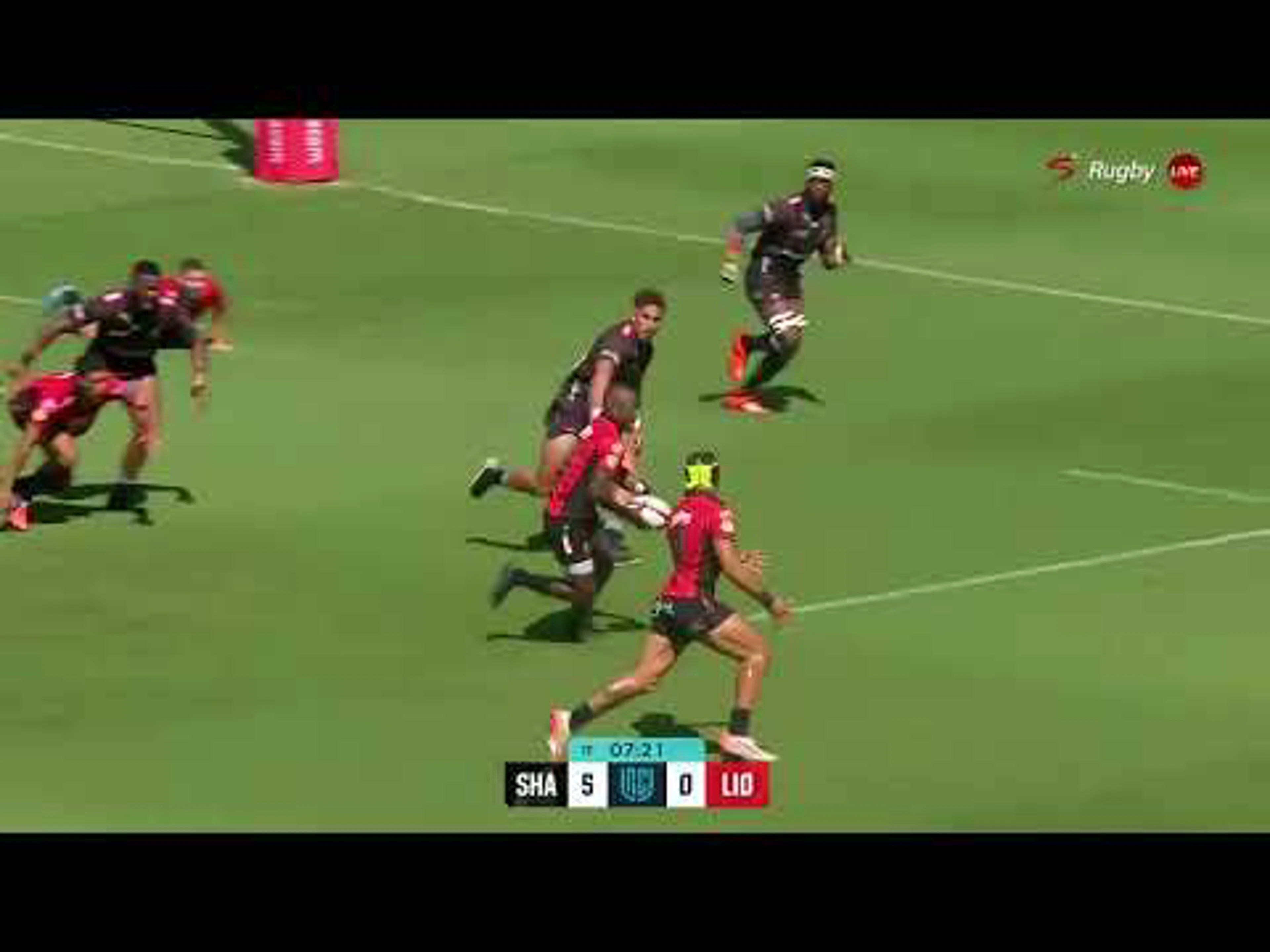 Tapiwa Mafura | 8ᵗʰ Minute Try v Sharks