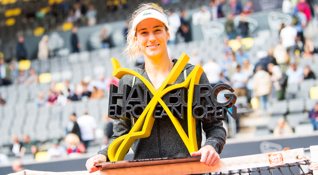 Pera shocks Kontaveit to win Hamburg title