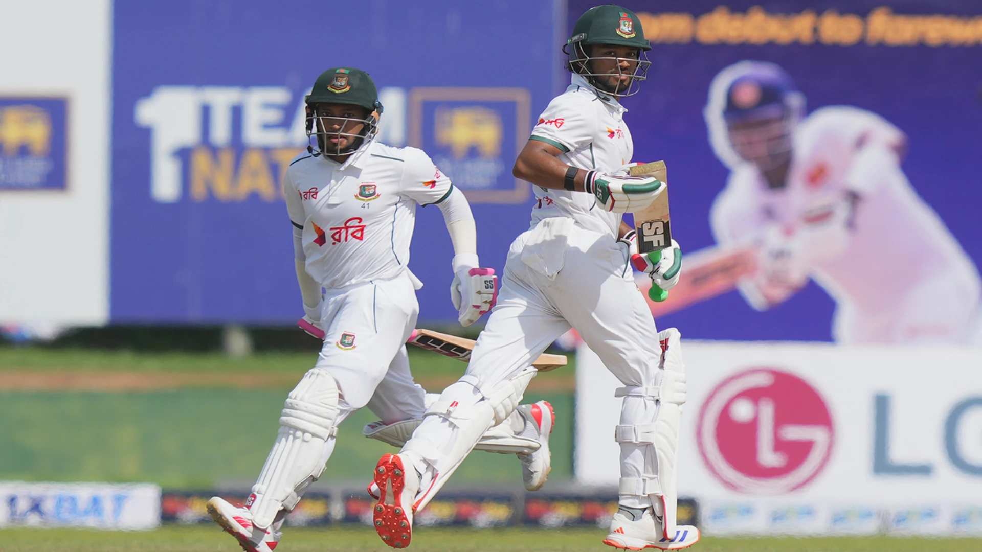 DAY 1: Record stand puts Bangladesh in command in first Sri Lanka test
