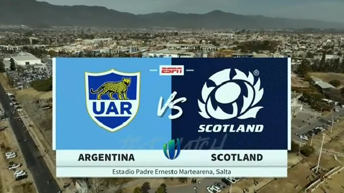 Argentina International Rugby | Argentina v Scotland 2nd Test | Highlights