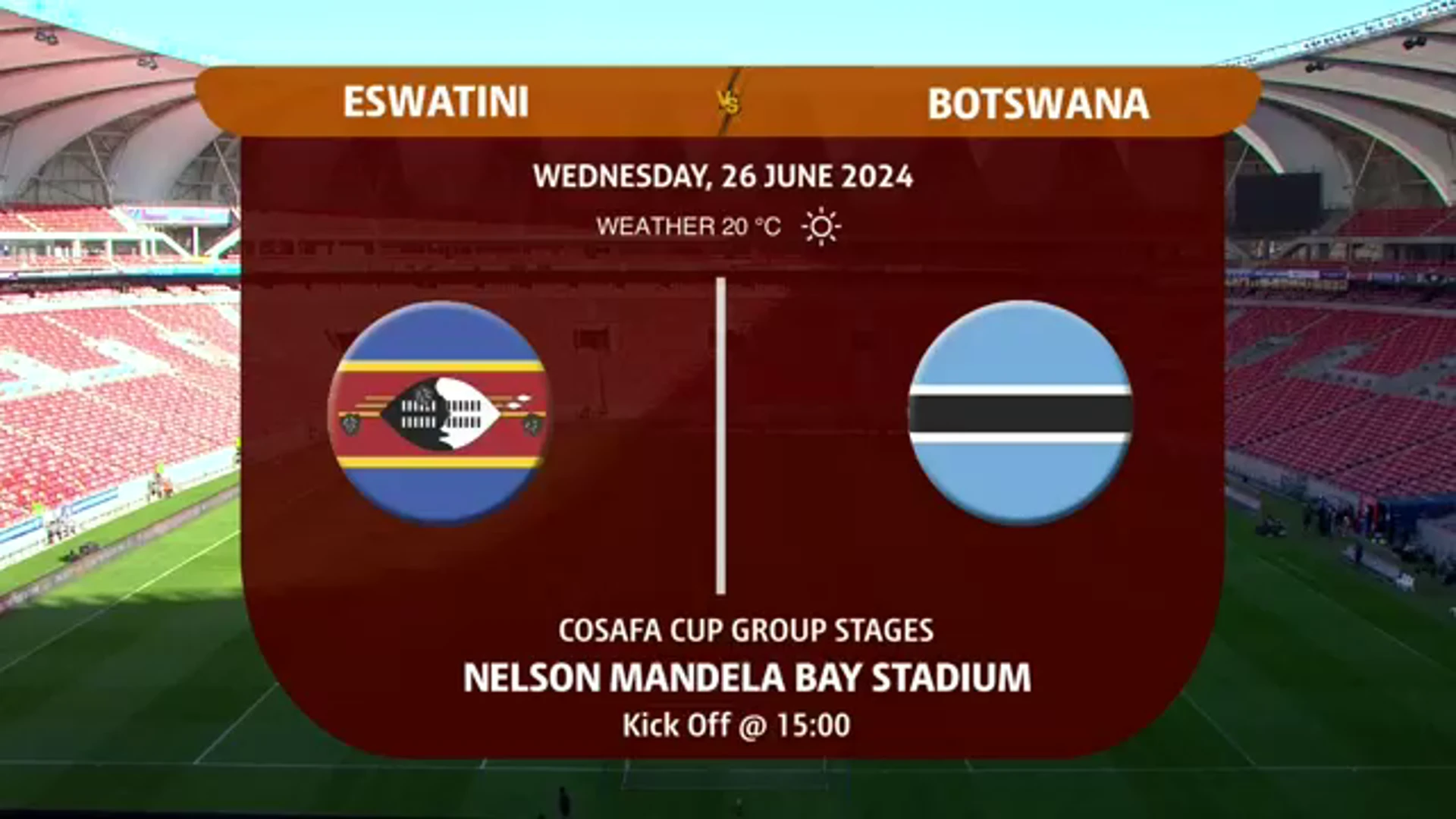 Eswatini v Botswana | Match Highlights | COSAFA Cup - Group A