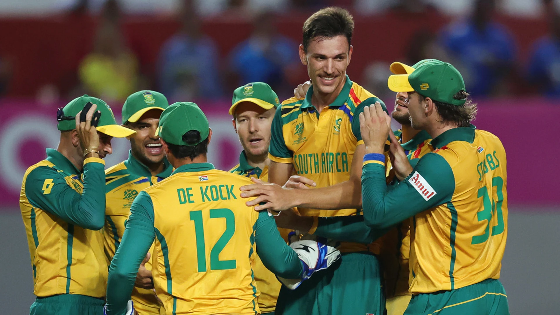 Jansen, Shamsi bowl Proteas to maiden T20 World Cup final