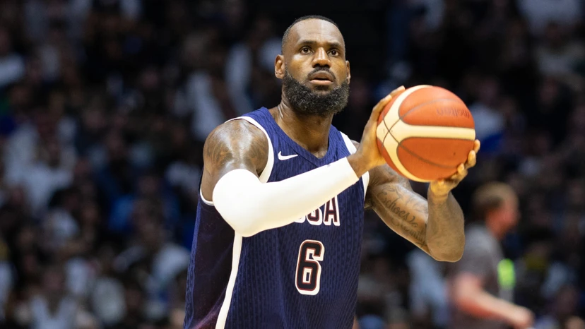 LeBron rescues USA from South Sudan shock in Olympic warm-up | SuperSport