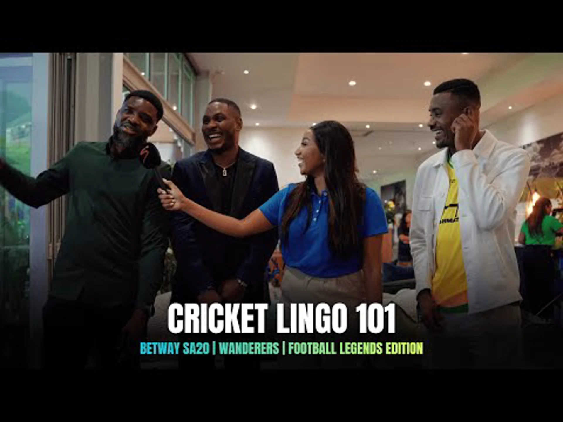Do Salomon Kalou, Odion Ighalo and Daniel Akpeyi Know Cricket? 🤣 | Cricket Lingo 101 | Betway SA20