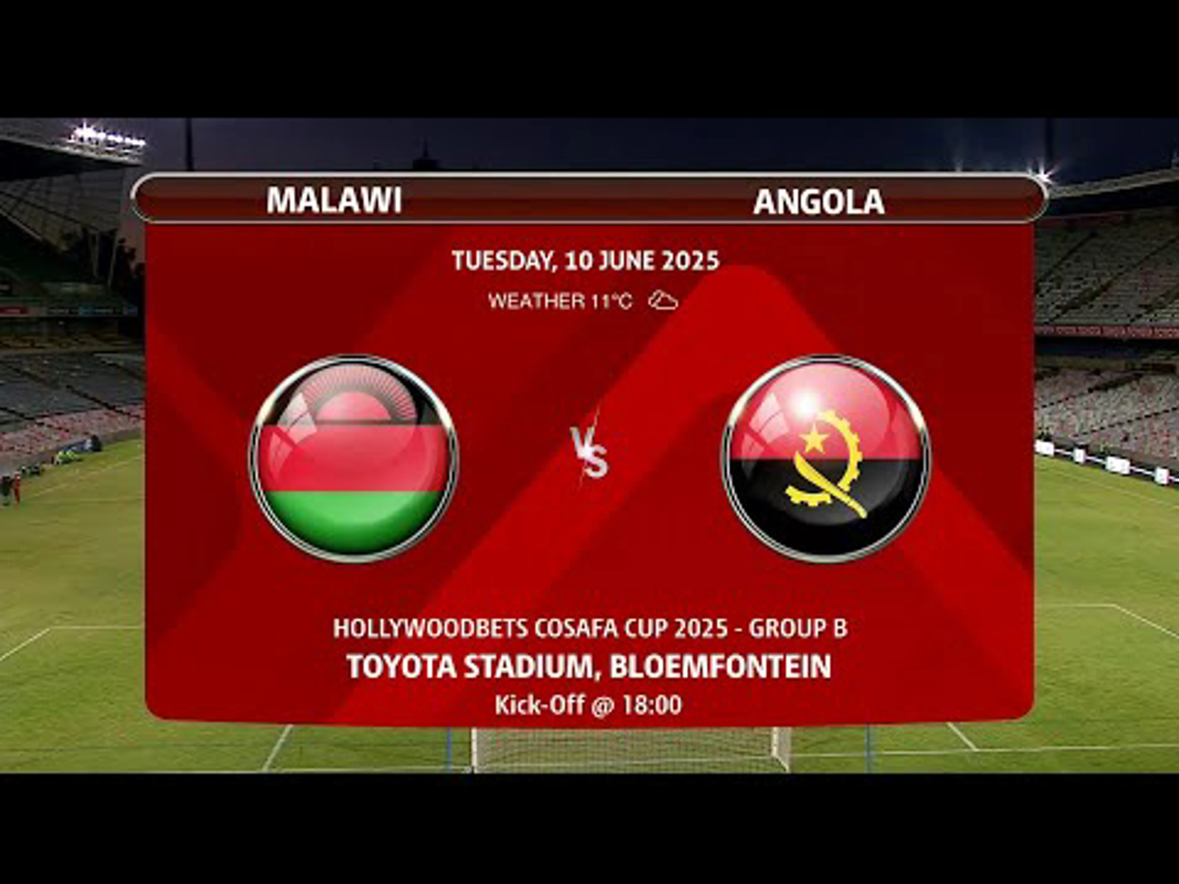 Malawi v Angola | Match Highlights | COSAFA Cup