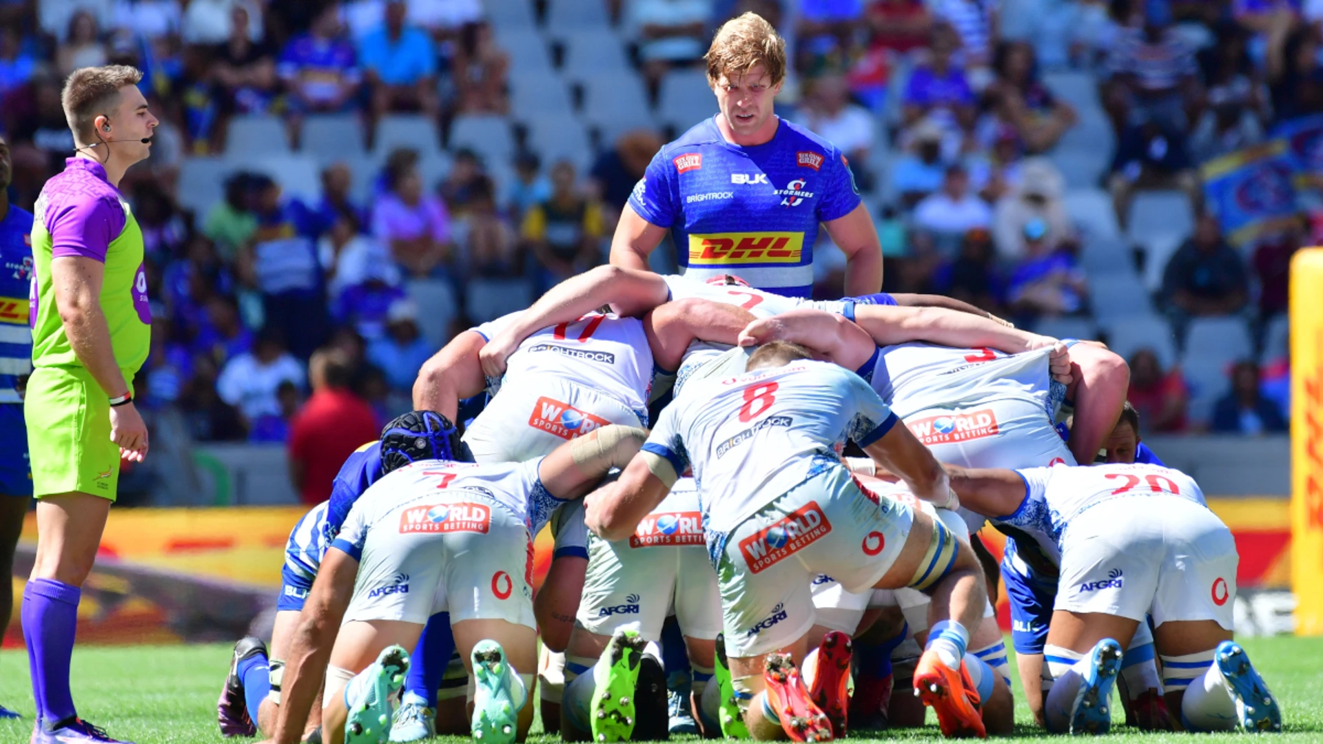 White impressed by Bulls' scrum form