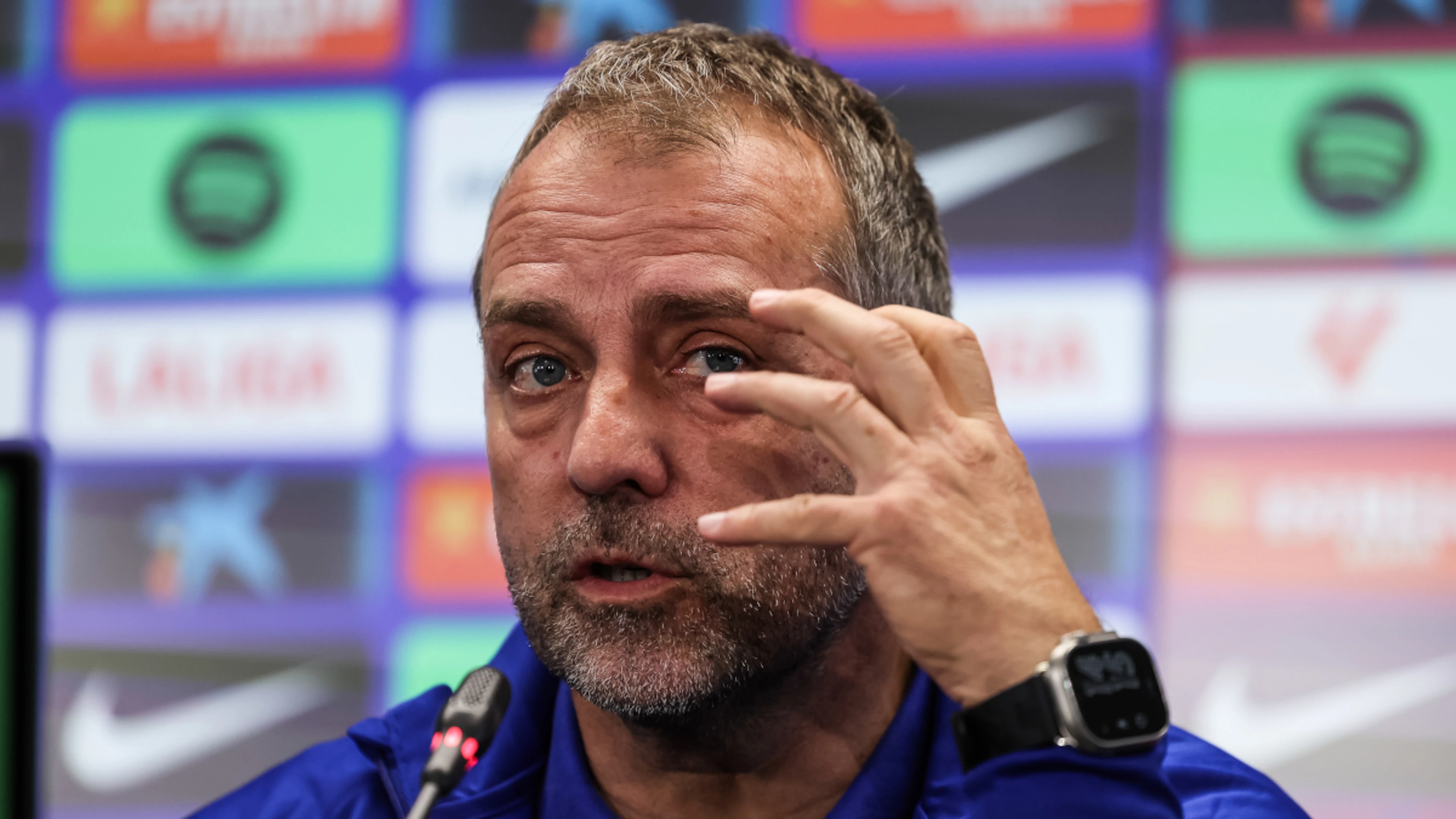 Barca focused on Leganes game and not yet thinking about Atletico, Flick says