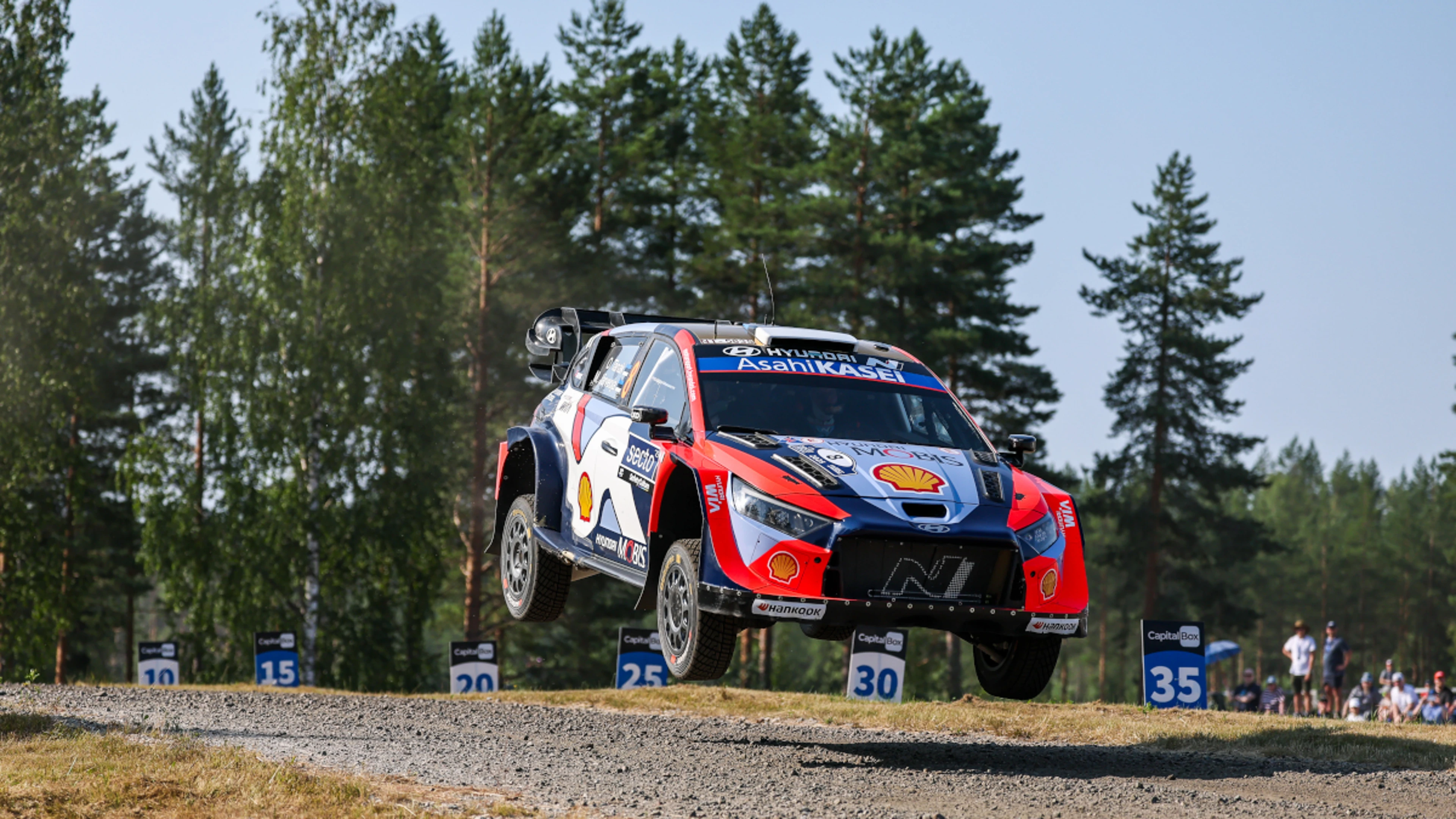 Tanak sets early pace in Rally Finland