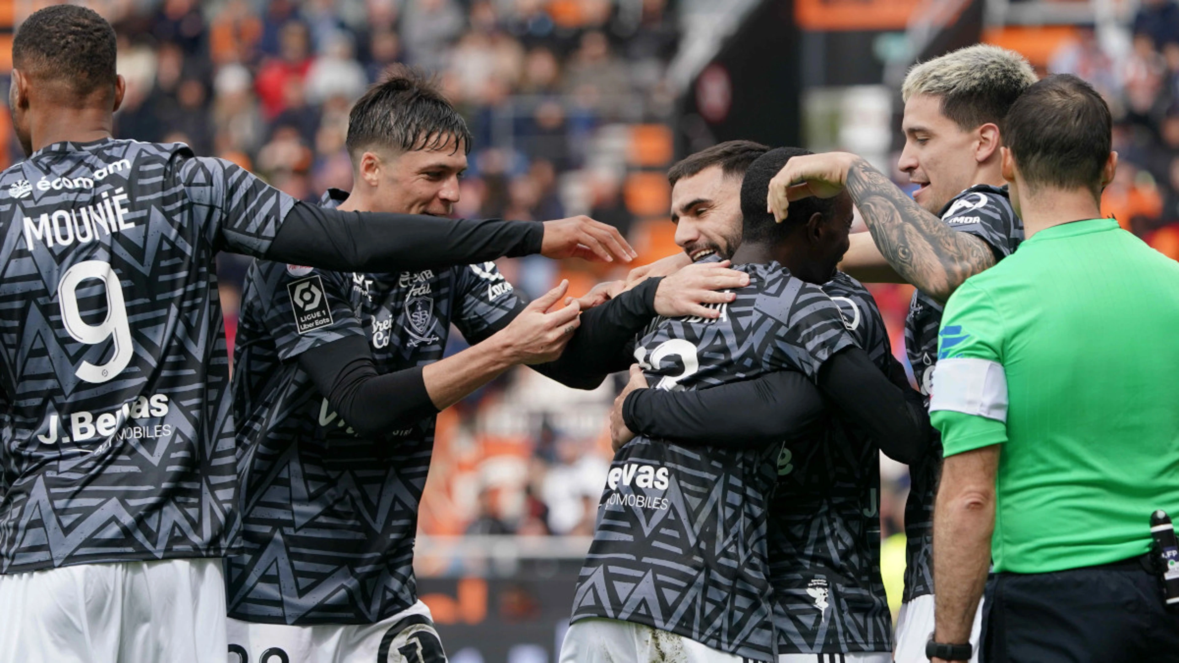 Brest reclaim second place in Ligue 1