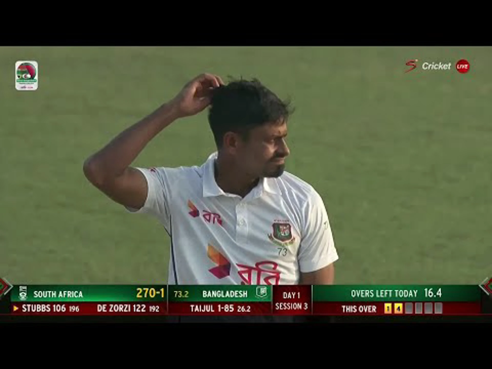 Tristan Stubbs 106 runs | Bangladesh v South Africa | 2nd Test Day 1