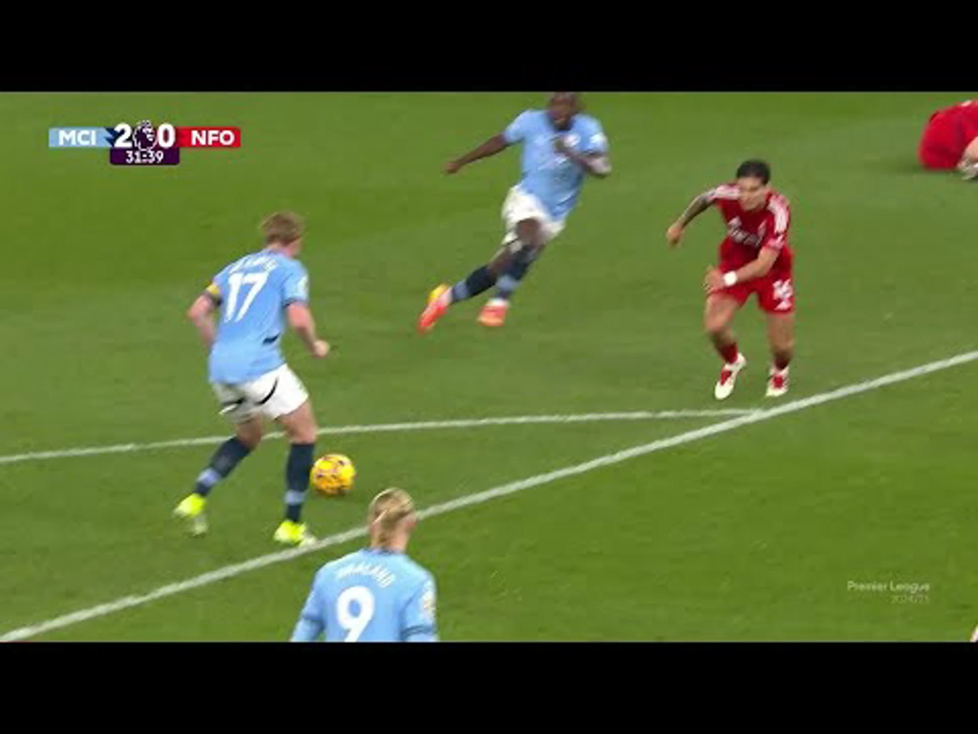 Kevin De Bruyne | 31ˢᵗ Minute Goal v Nottingham Forest