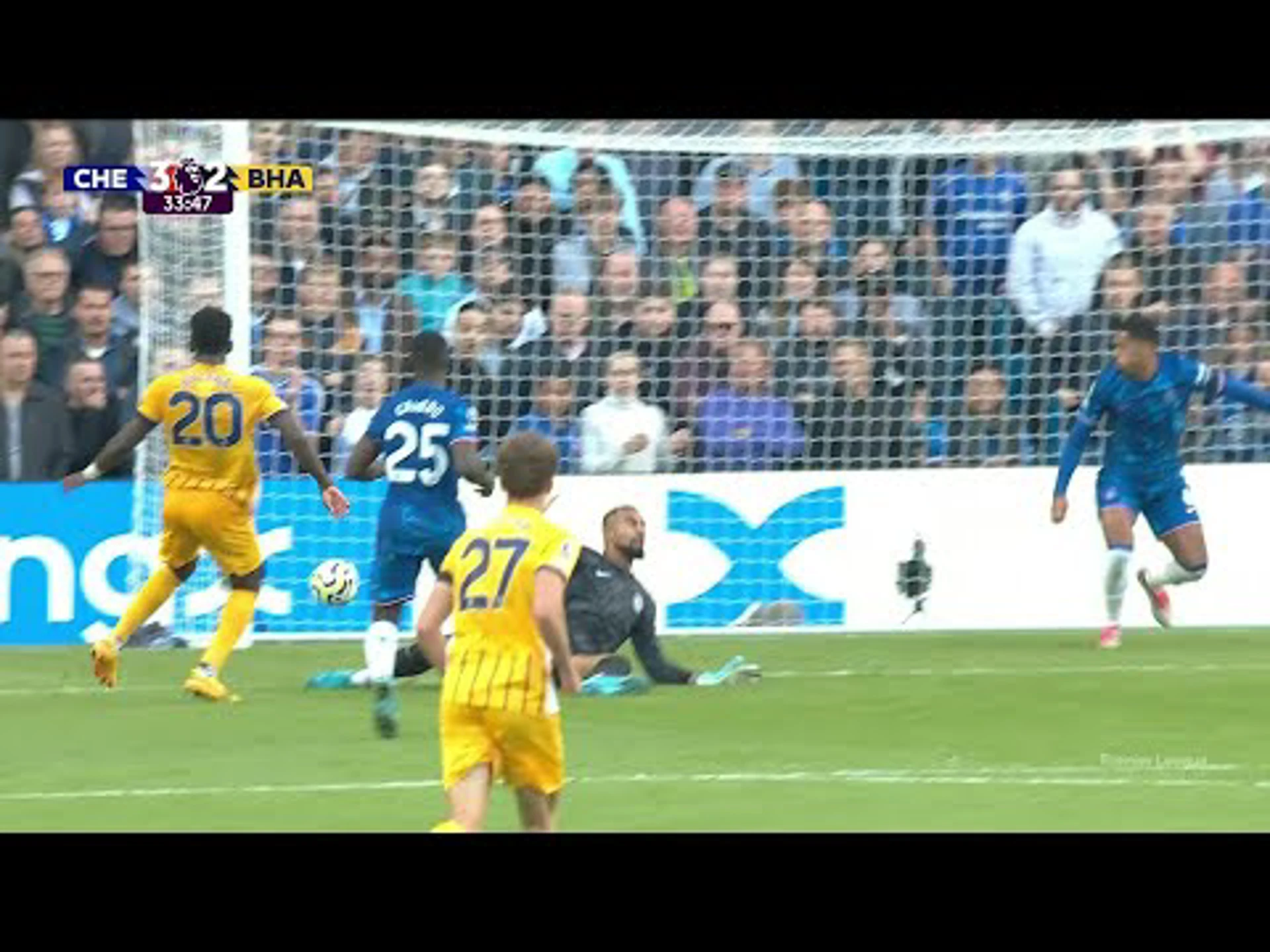 Carlos Baleba | 34ᵗʰ Minute Goal v Chelsea