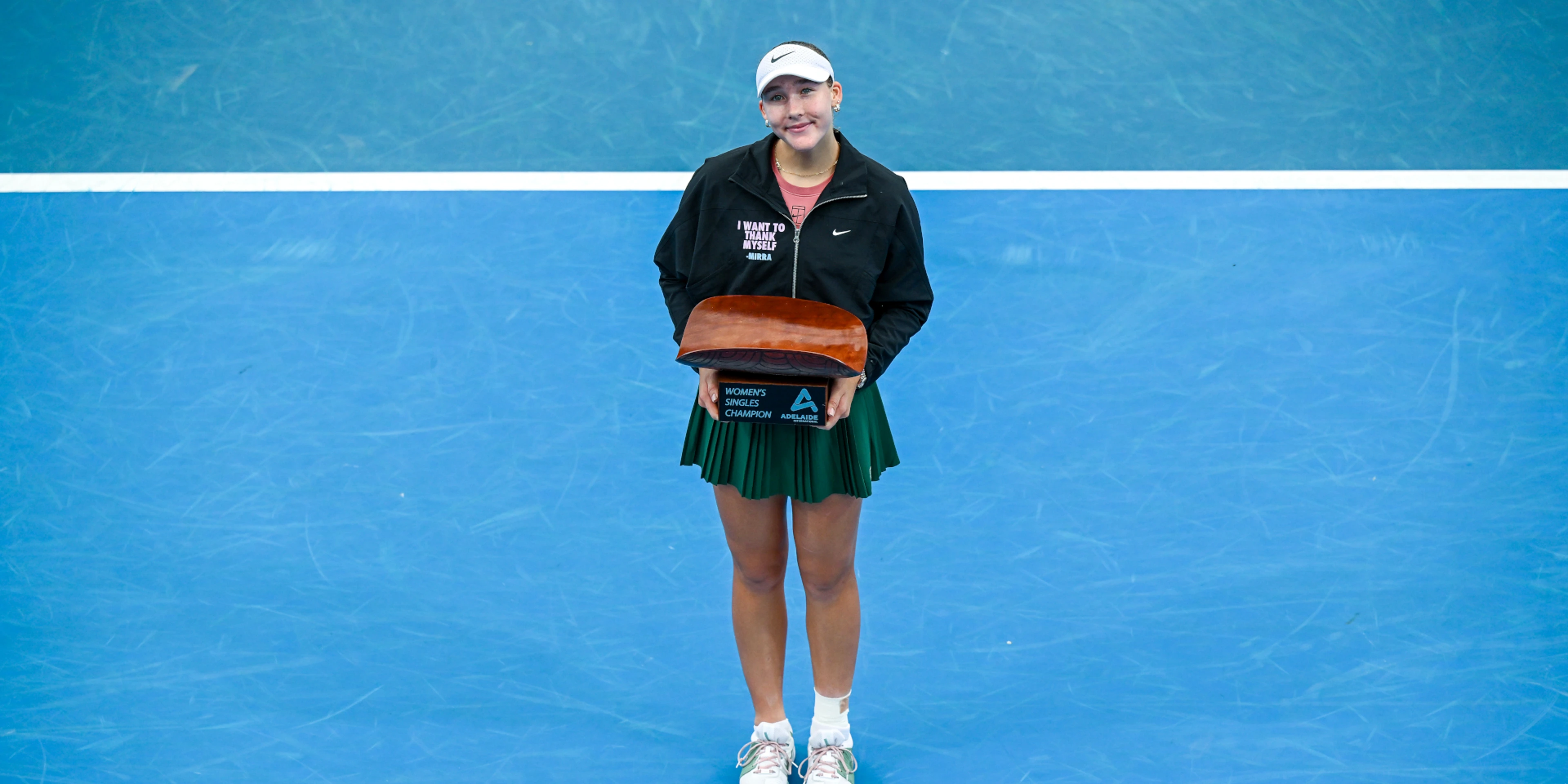 Andreeva downs Mboko in battle of teenagers to win Adelaide title 