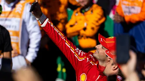 'Life is crazy,' says Ferrari's Sainz after comeback win in Australia