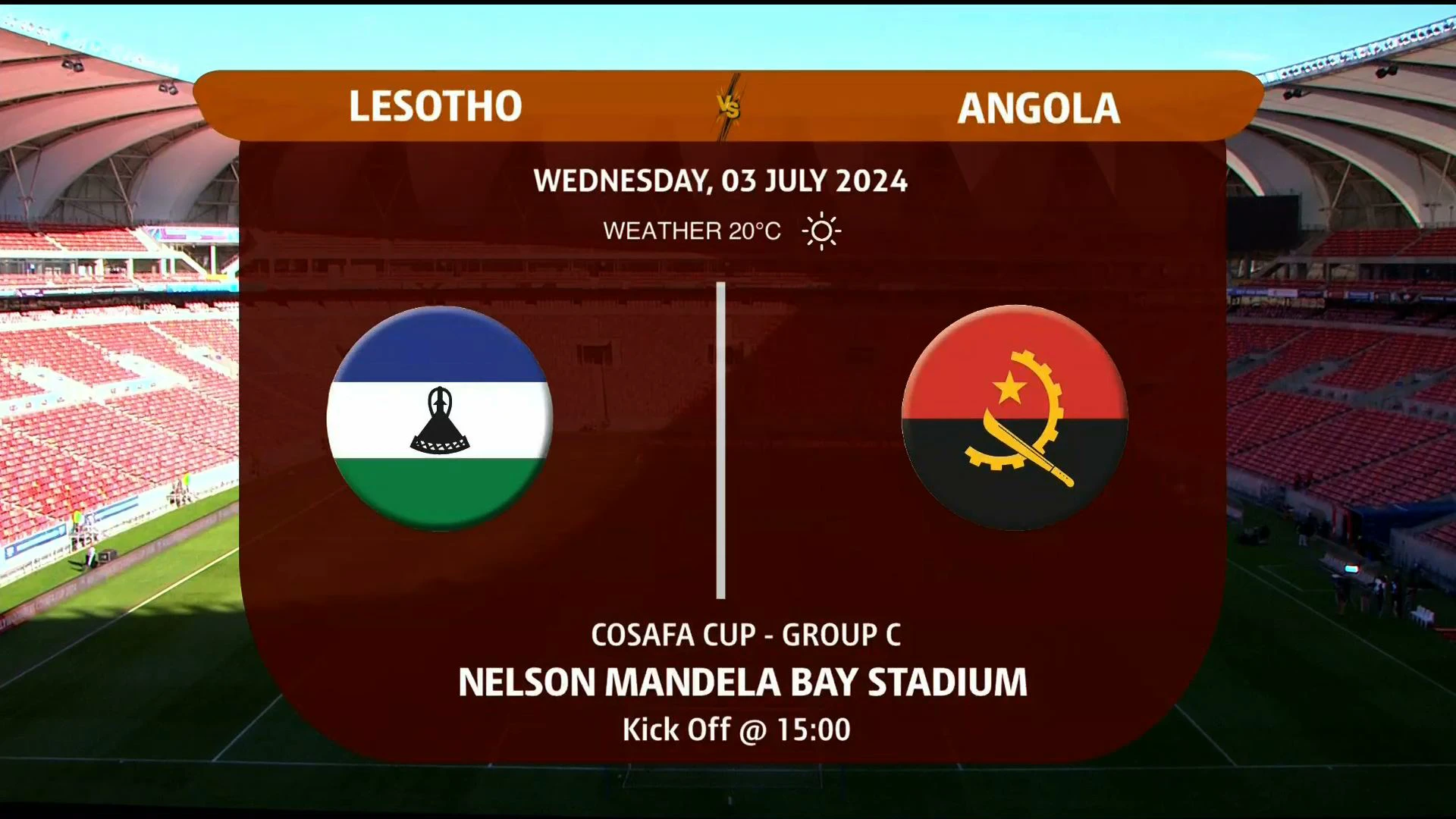 Lesotho v Angola | Match Highlights | COSAFA Cup Group C
