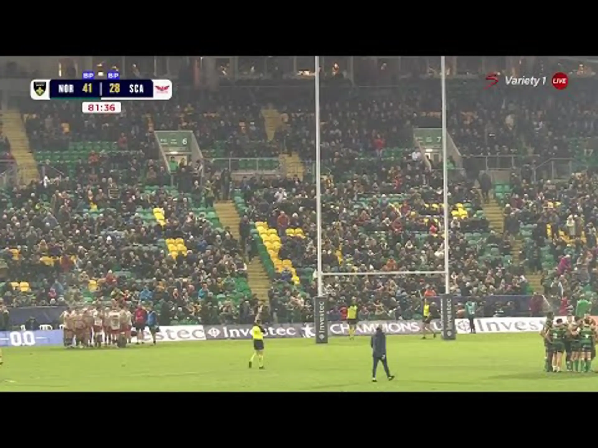 Northampton Saints v Scarlets | Match in 5 Minutes | Champions Cup