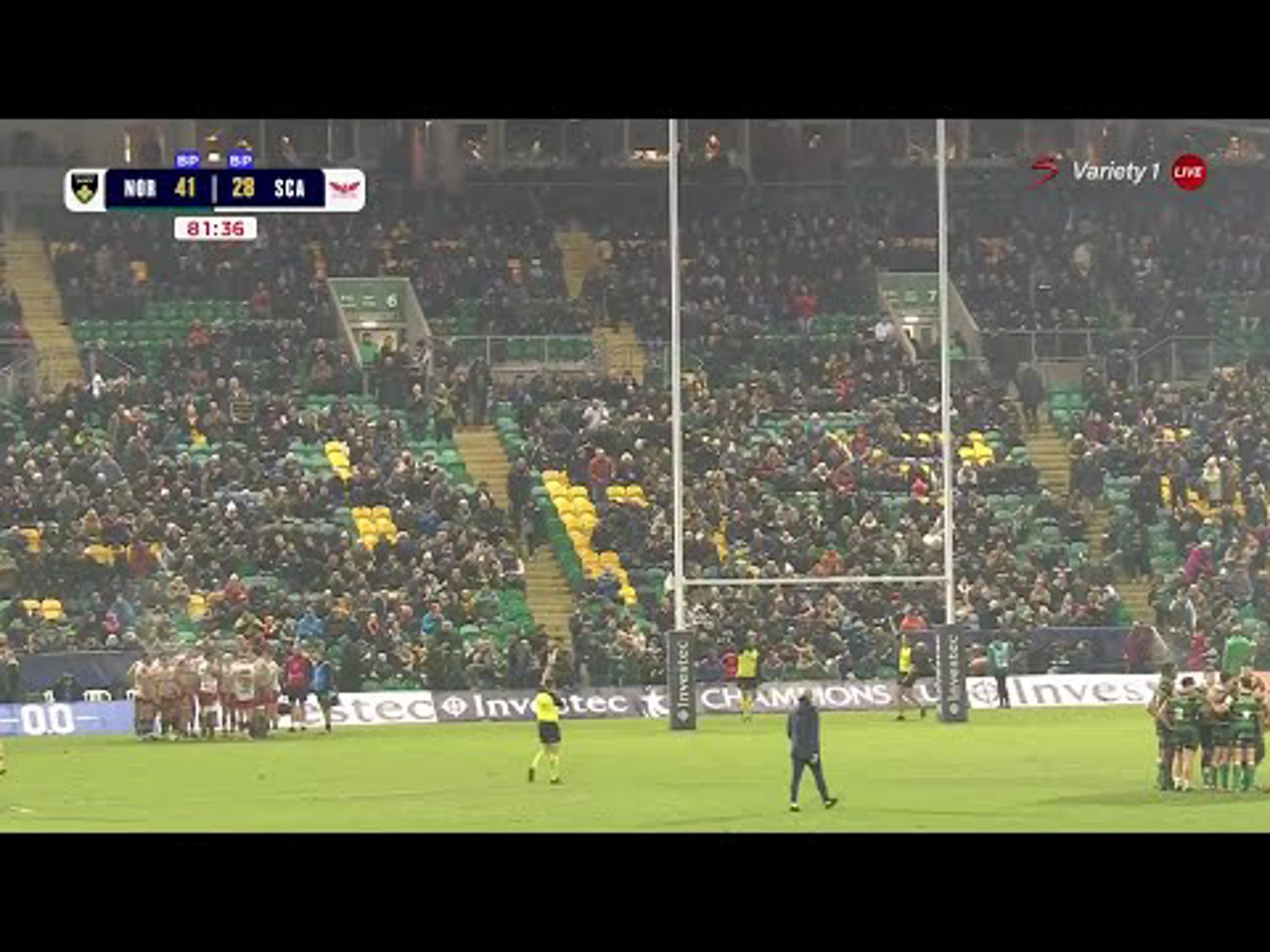Northampton Saints v Scarlets | Match in 5 Minutes | Champions Cup