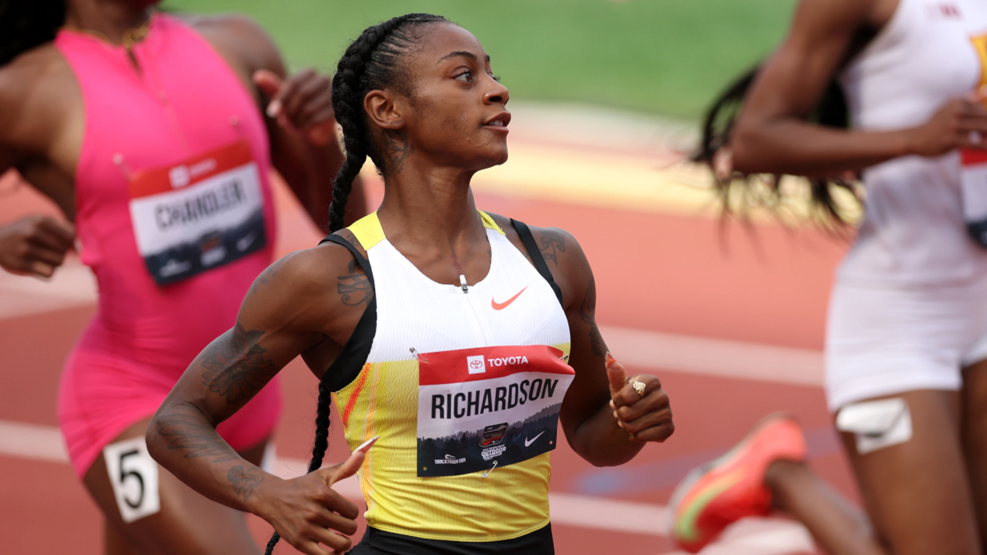 US sprint star Richardson out of trials following arrest 