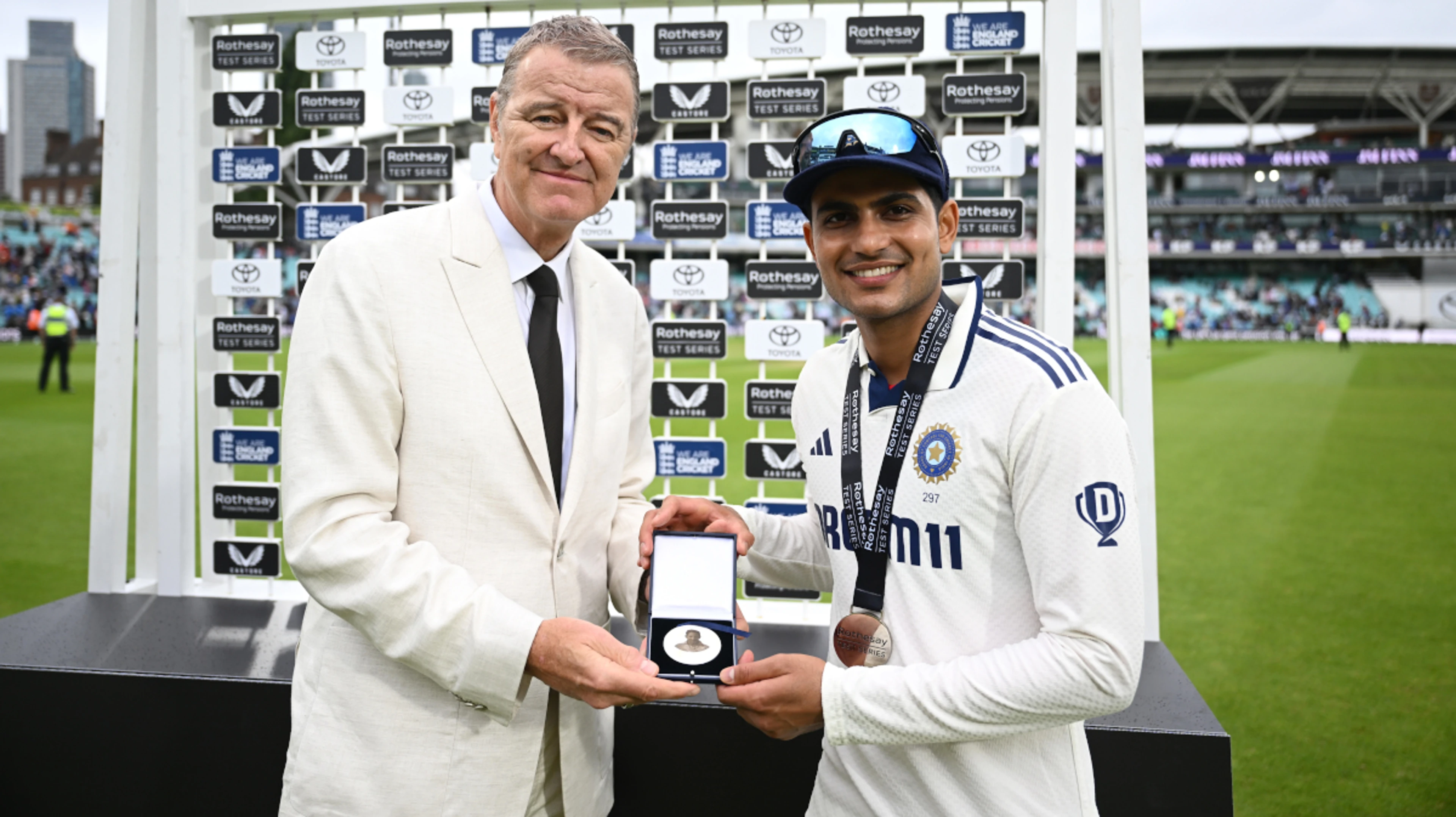 India captain Gill says Oval win against England 'means so much'