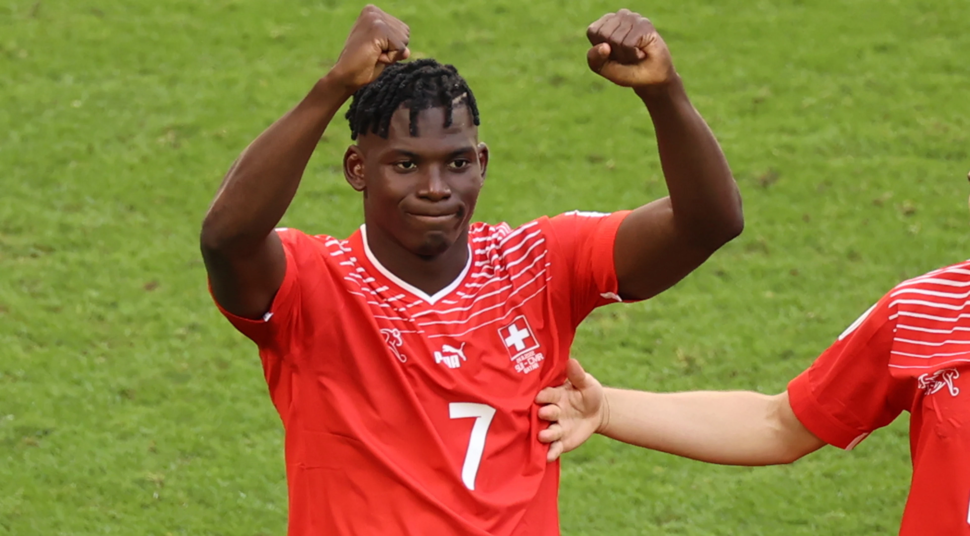 Embolo refuses to celebrate goal against Cameroon