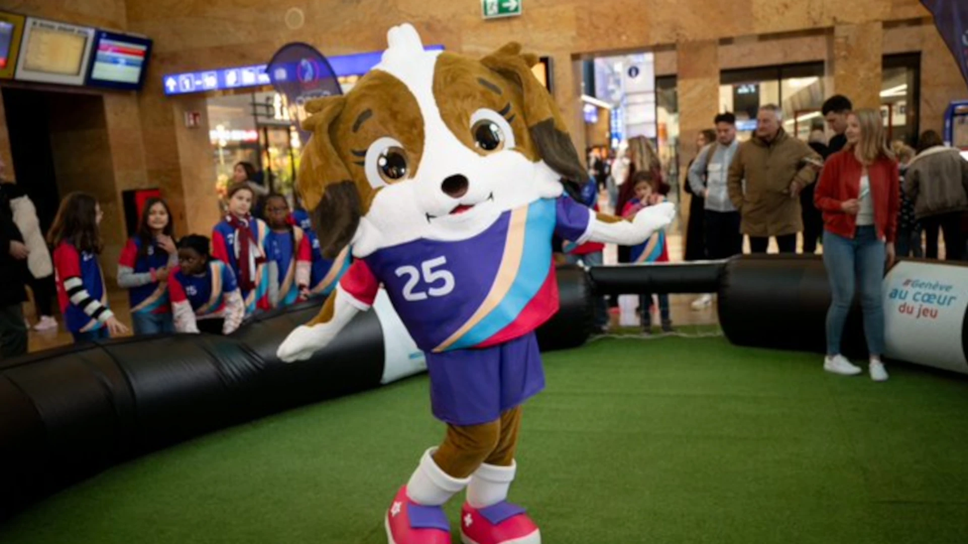 Swiss unveil Euro 2025 mascot Maddli