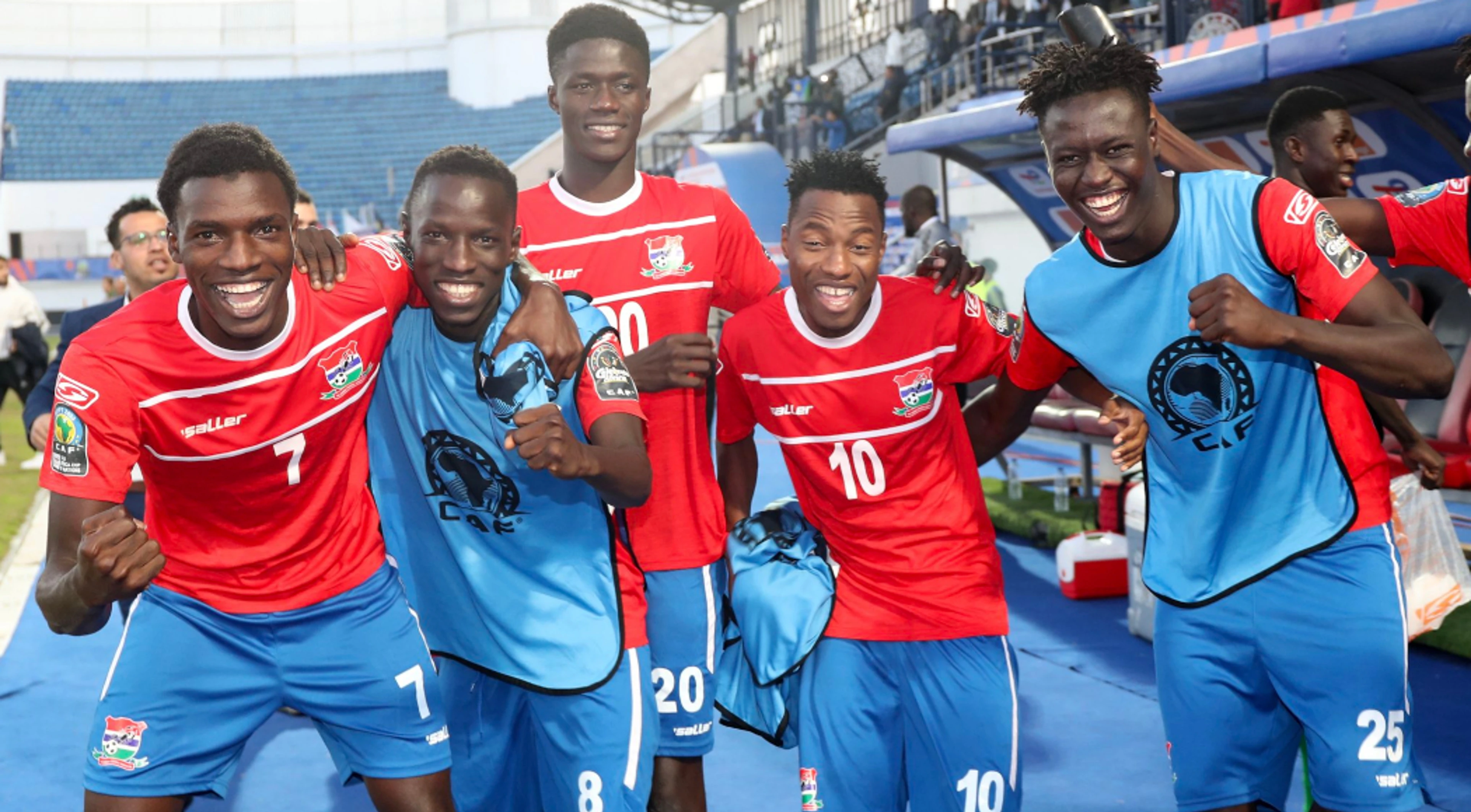 Ten-man Gambia stun Nigeria to reach final