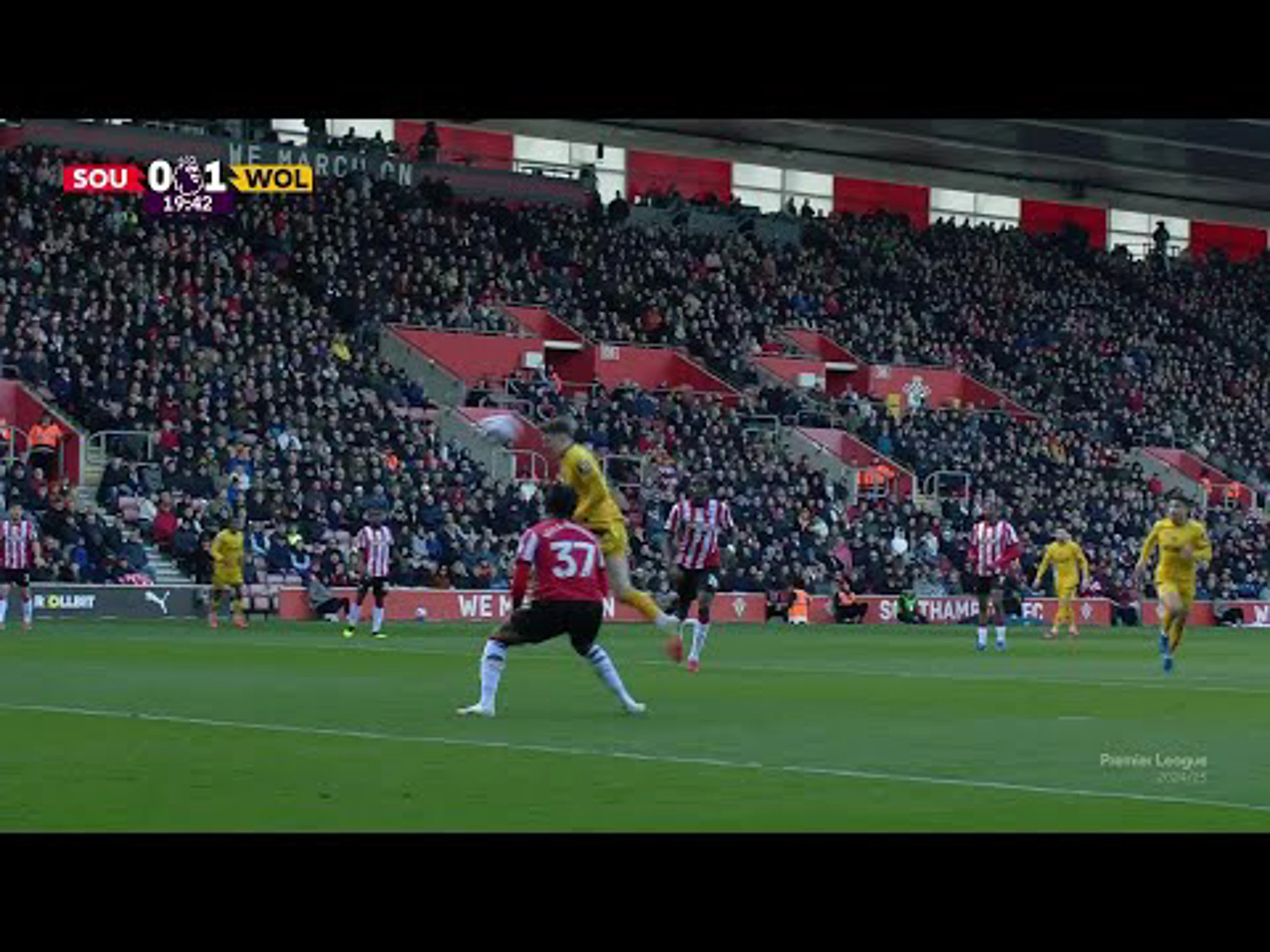 Jørgen Strand Larsen | 19ᵗʰ Minute Goal v Southampton