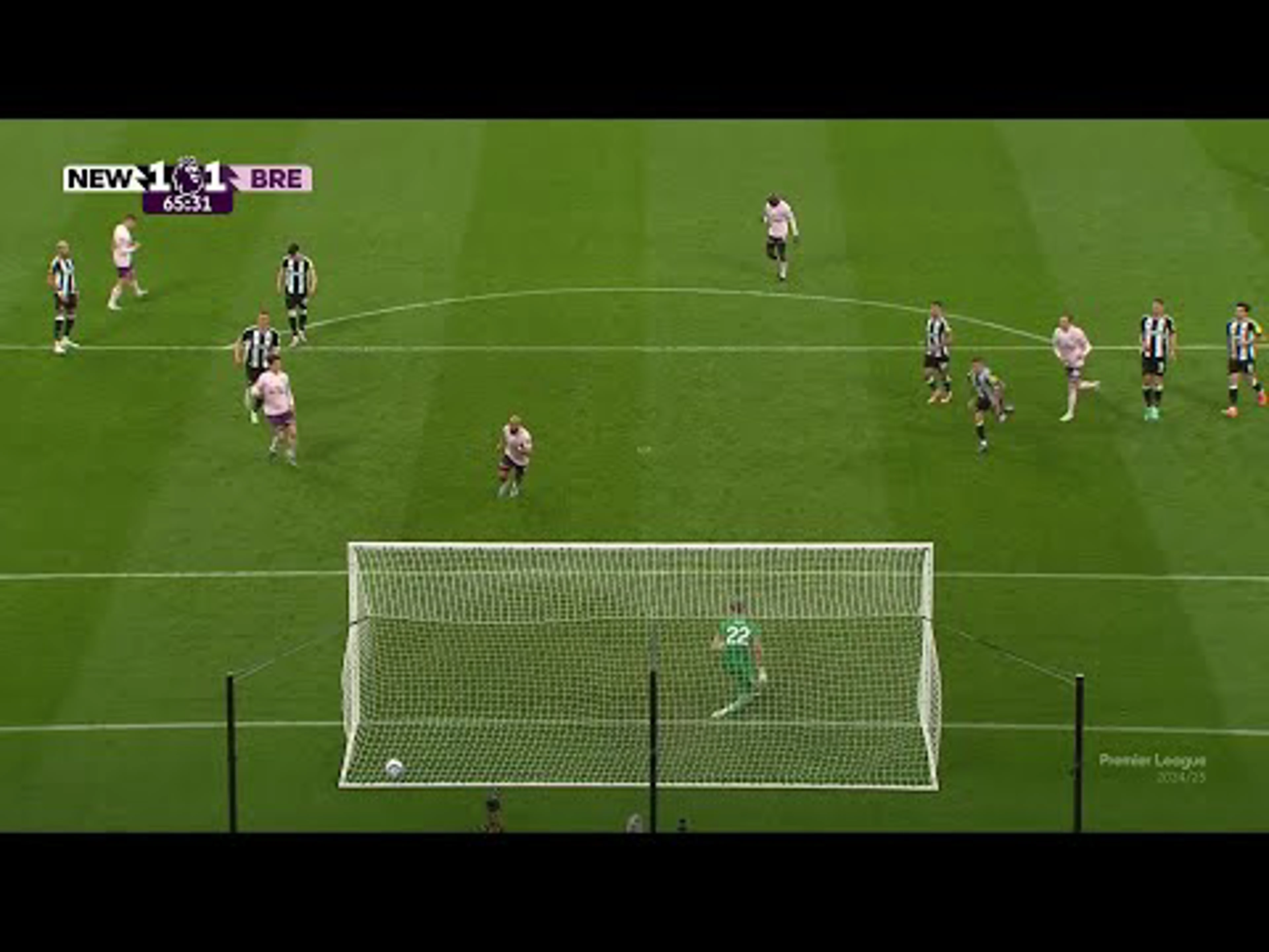 Bryan Mbeumo | 66ᵗʰ Minute Penalty Goal v Newcastle