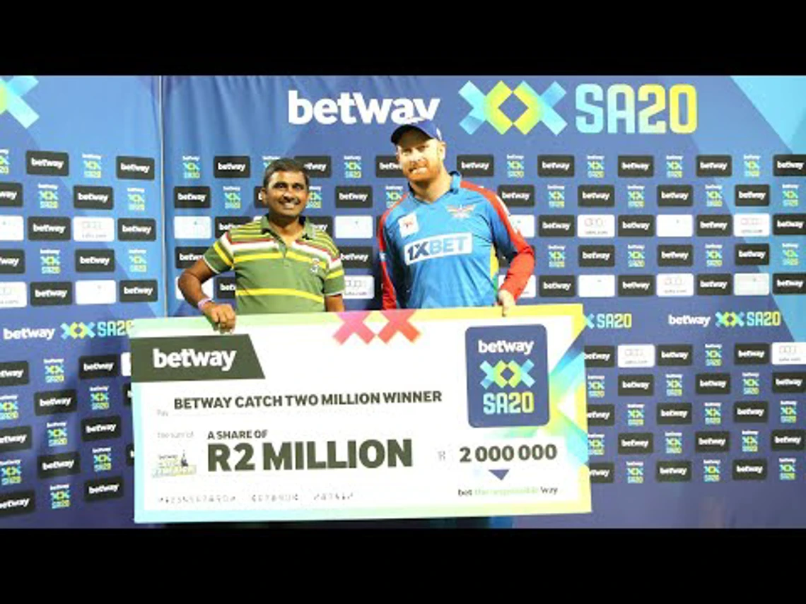 Betway Catch 2 Million | Durban's Super Giants v Joburg Super Kings