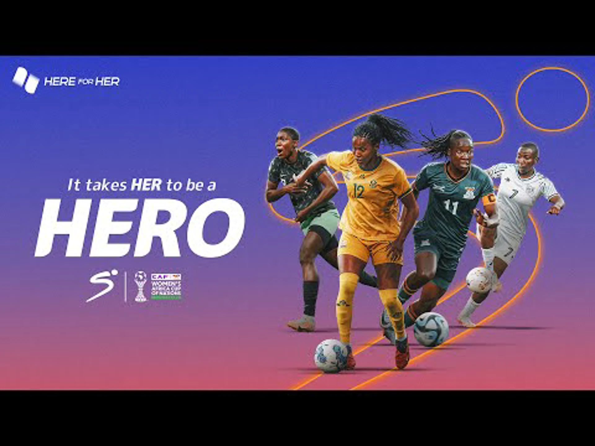 Catch all the CAF Women's Africa Cup if Nations live on SuperSport!
