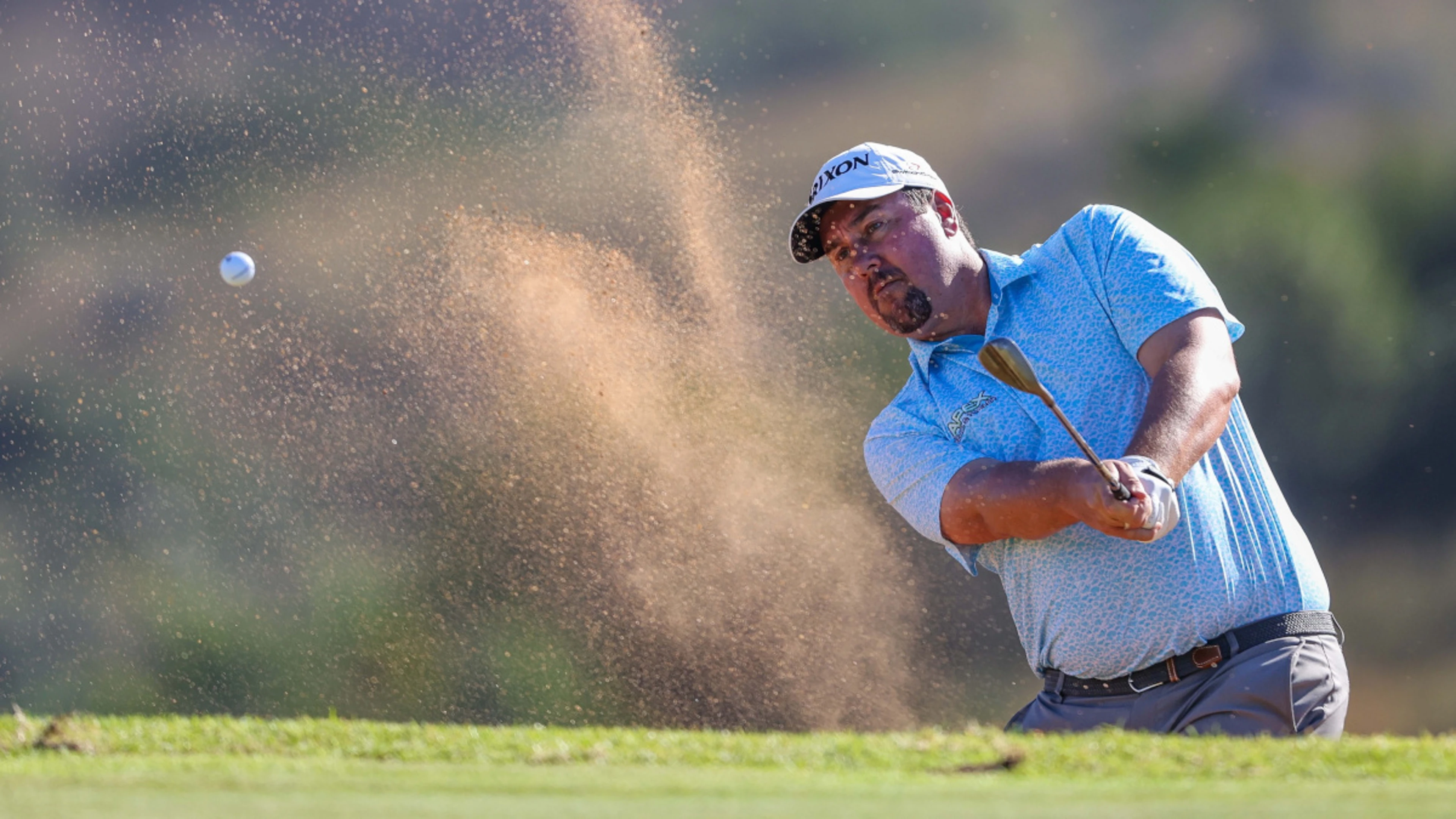 Hot putter carries Ahlers to lead in SunBet Challenge Wild Coast