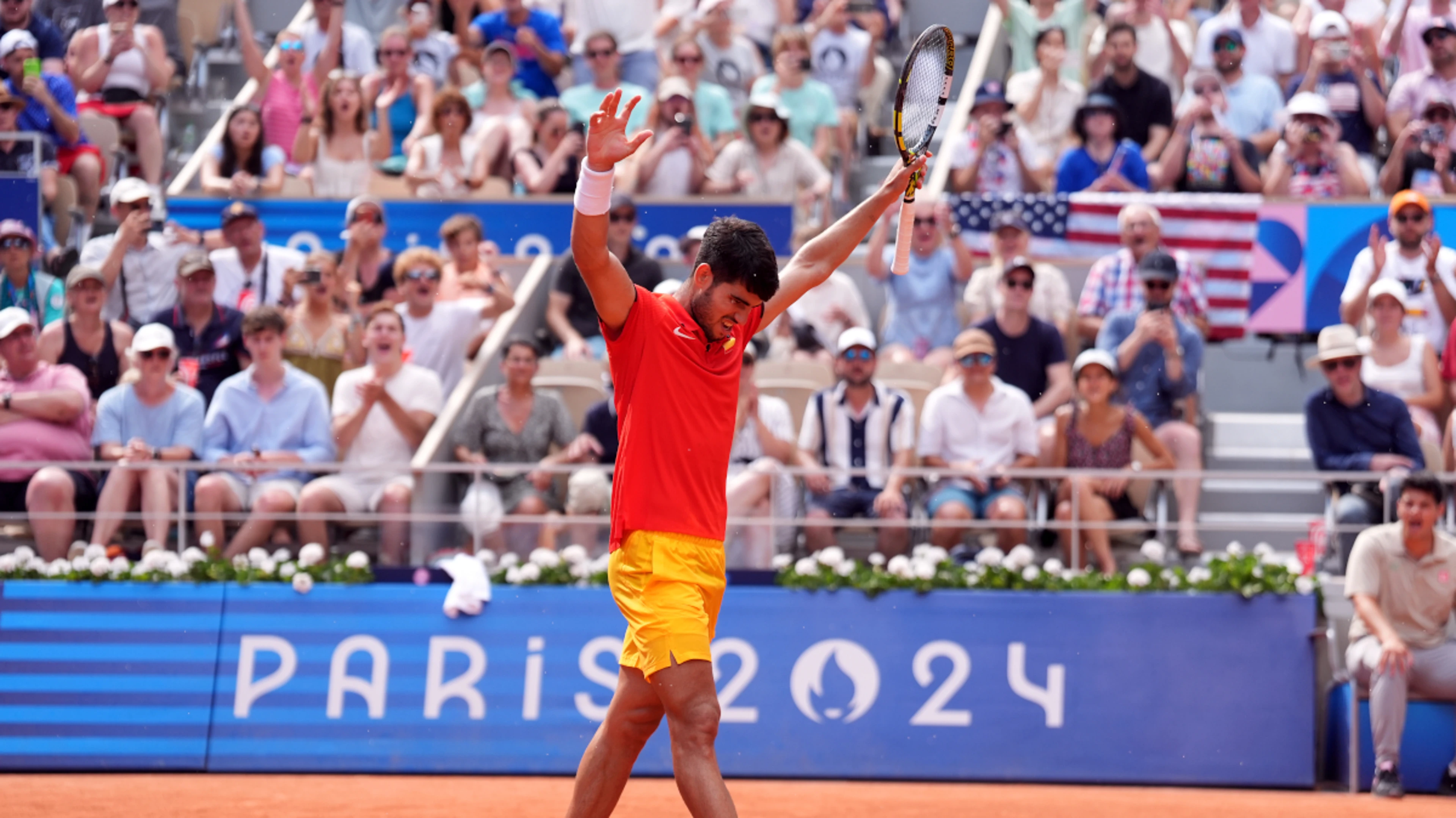 Alcaraz energised by playing for the flag