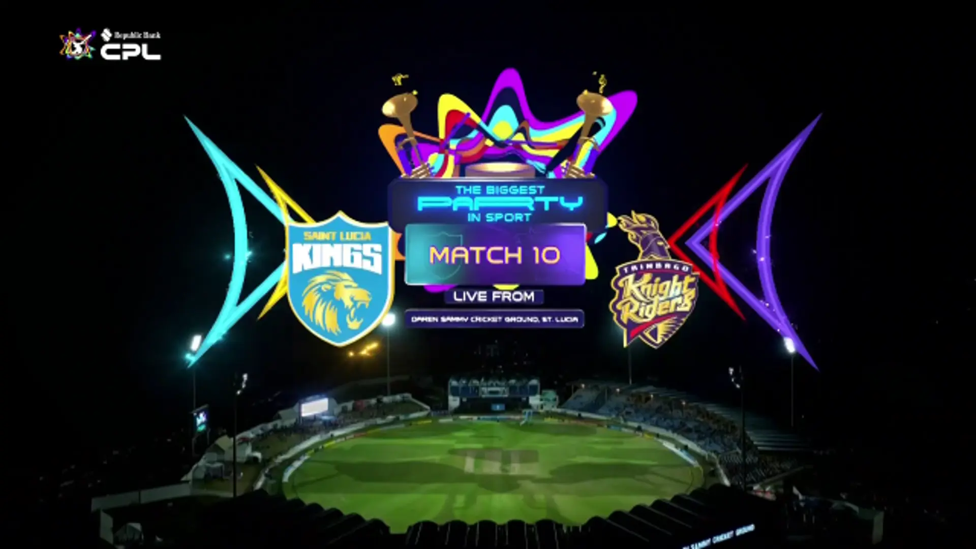 Saint Lucia Kings v Trinbago Knight Riders | Match Highlights | Caribbean Premier League