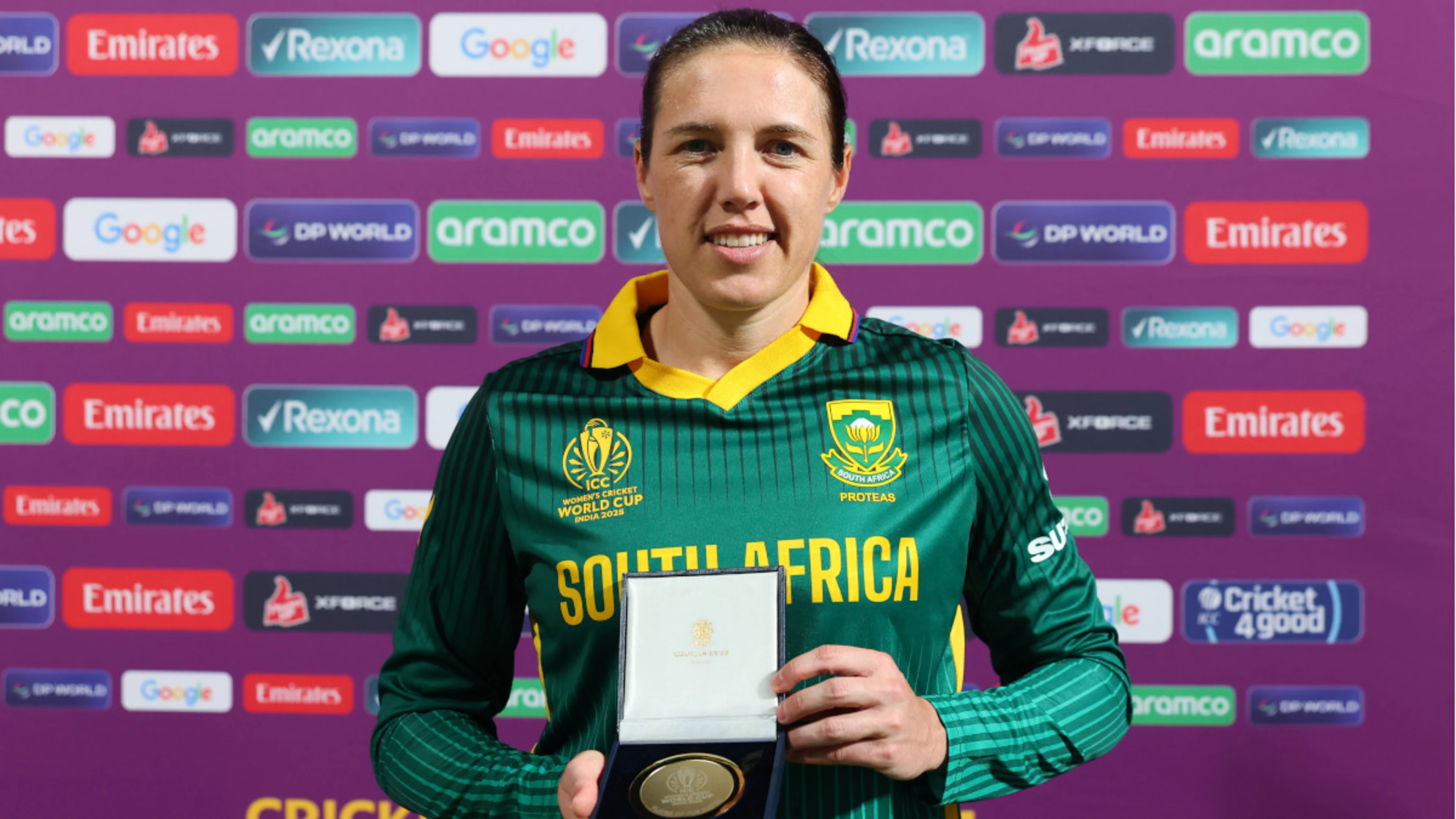 Tazmin Brits hit hundred as South Africa spoil Bates's party