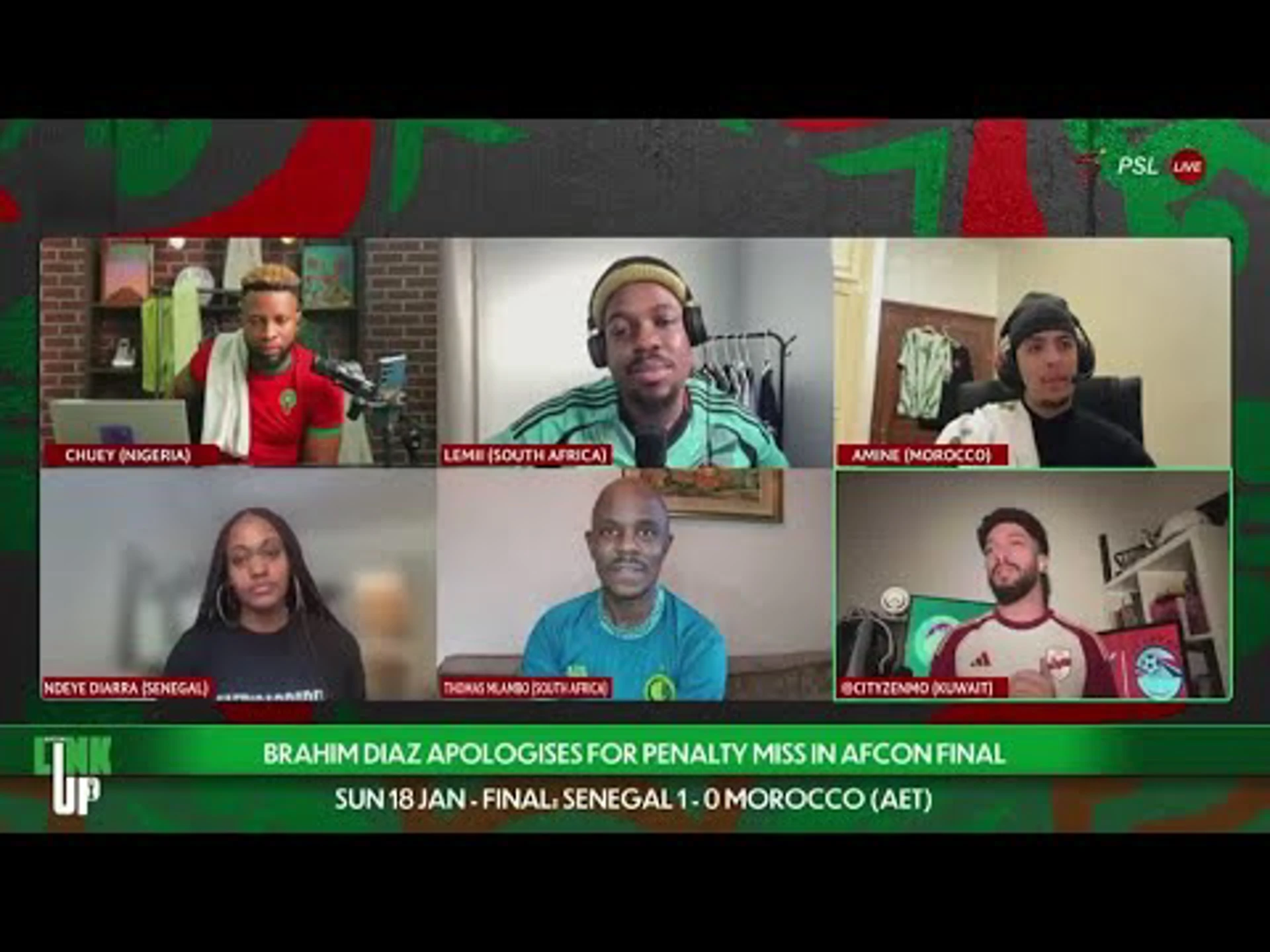 AFCON LinkUp: Wit, drama & final word!