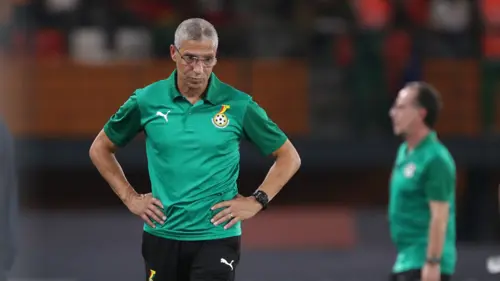 Ghana coach Hughton back in firing line as exit looks imminent