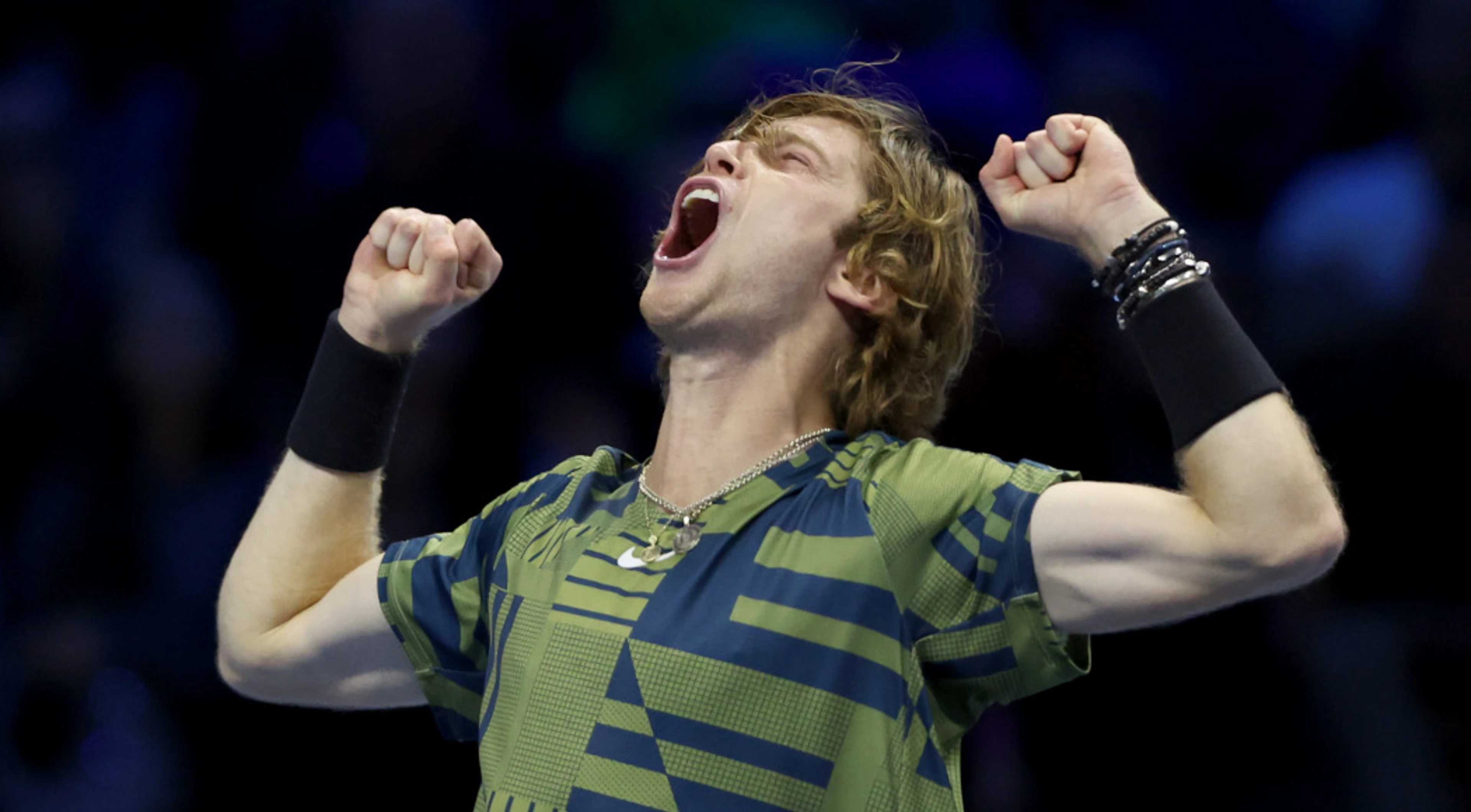 Rublev storms back to beat Tsitsipas, Djokovic still unbeaten