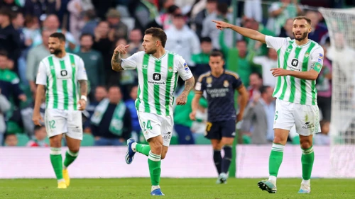 Leaders Real Madrid held to 1-1 draw by Betis
