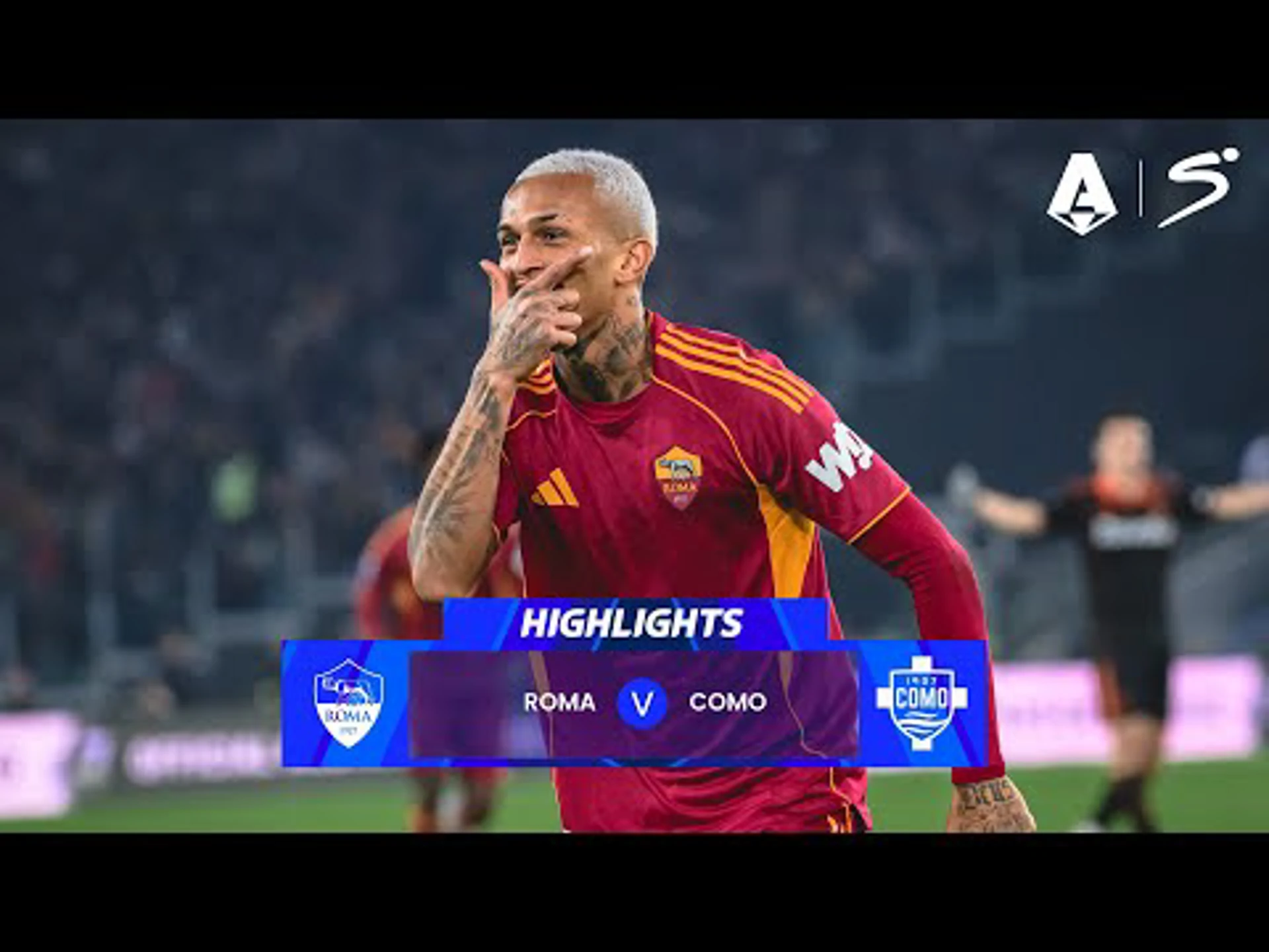 AS Roma v Como 1907  | Match Highlights | Italian Serie A Matchday 15