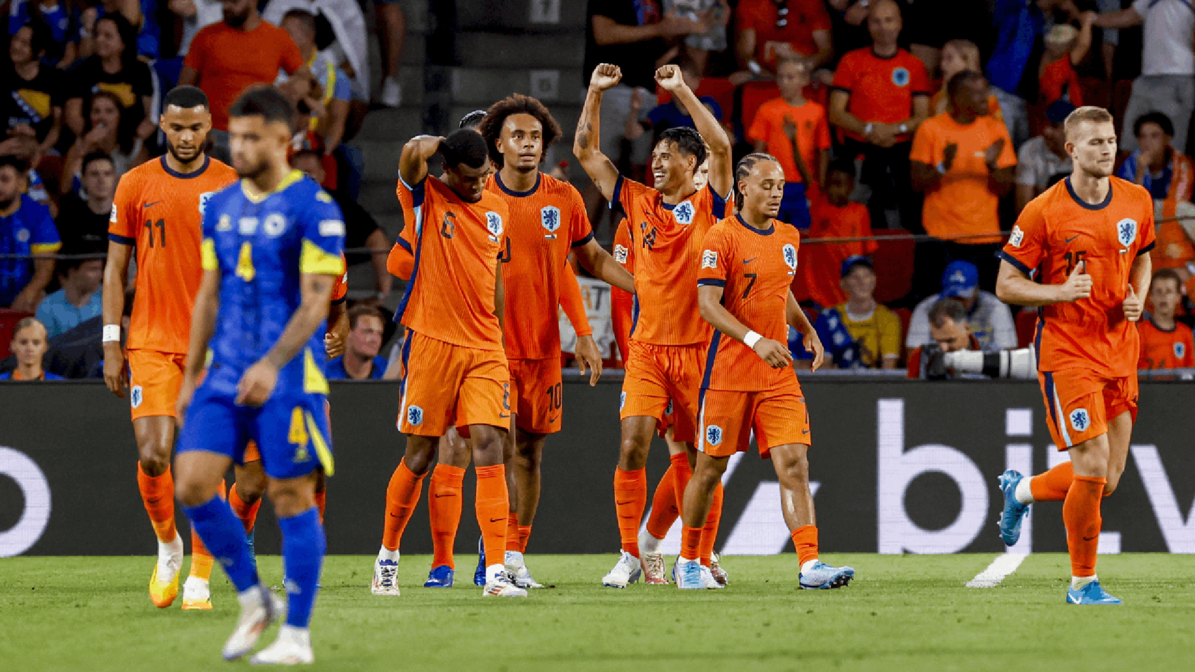 Netherlands v Bosnia and Herzegovina | Match Highlights | UEFA Nations League